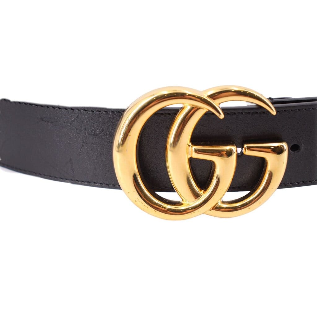 Gucci MARMONT BELTS BLACK 90 | 36 | M