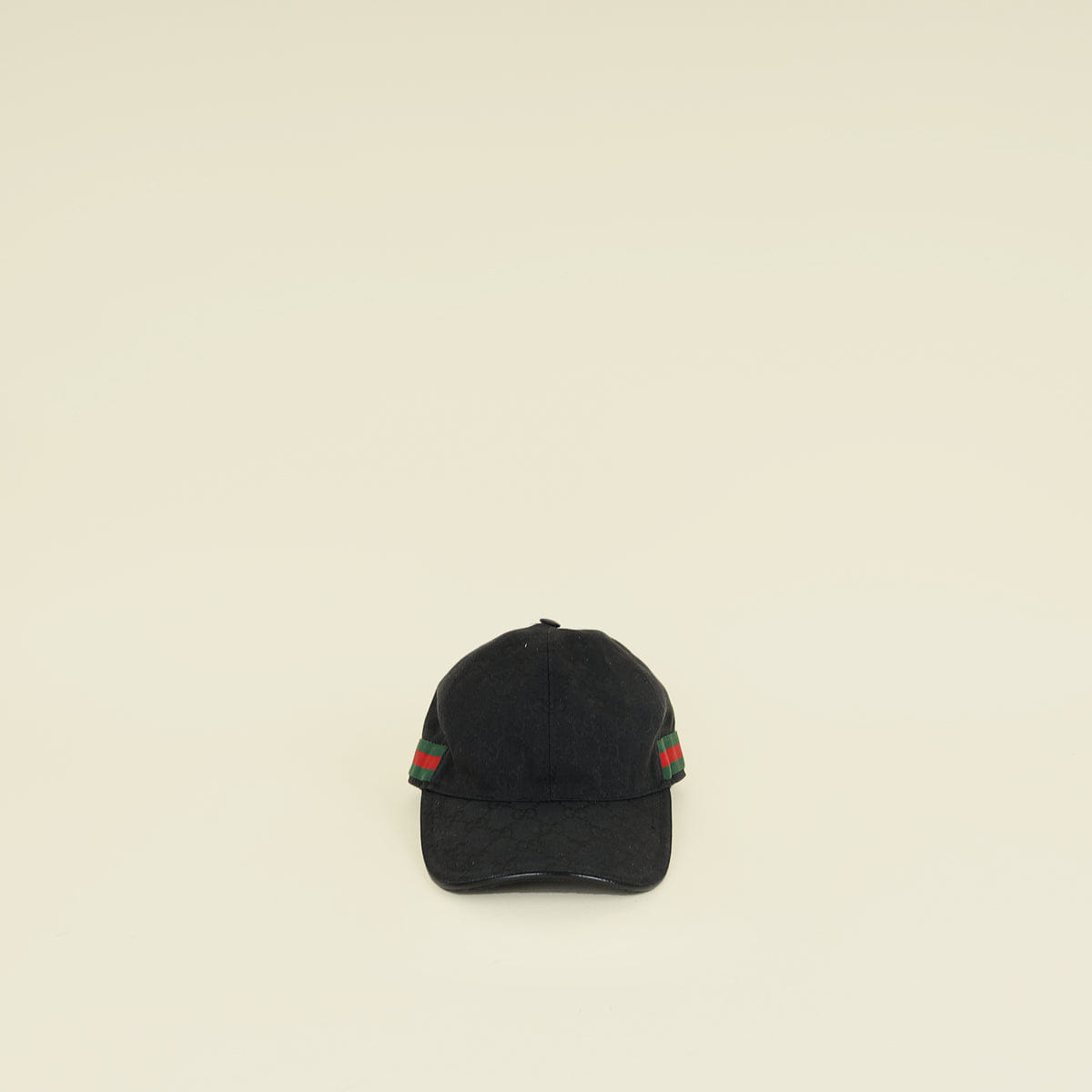 Gucci Black GG Medium Baseball Hat