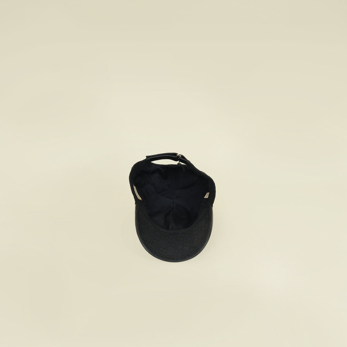Gucci Black GG Medium Baseball Hat