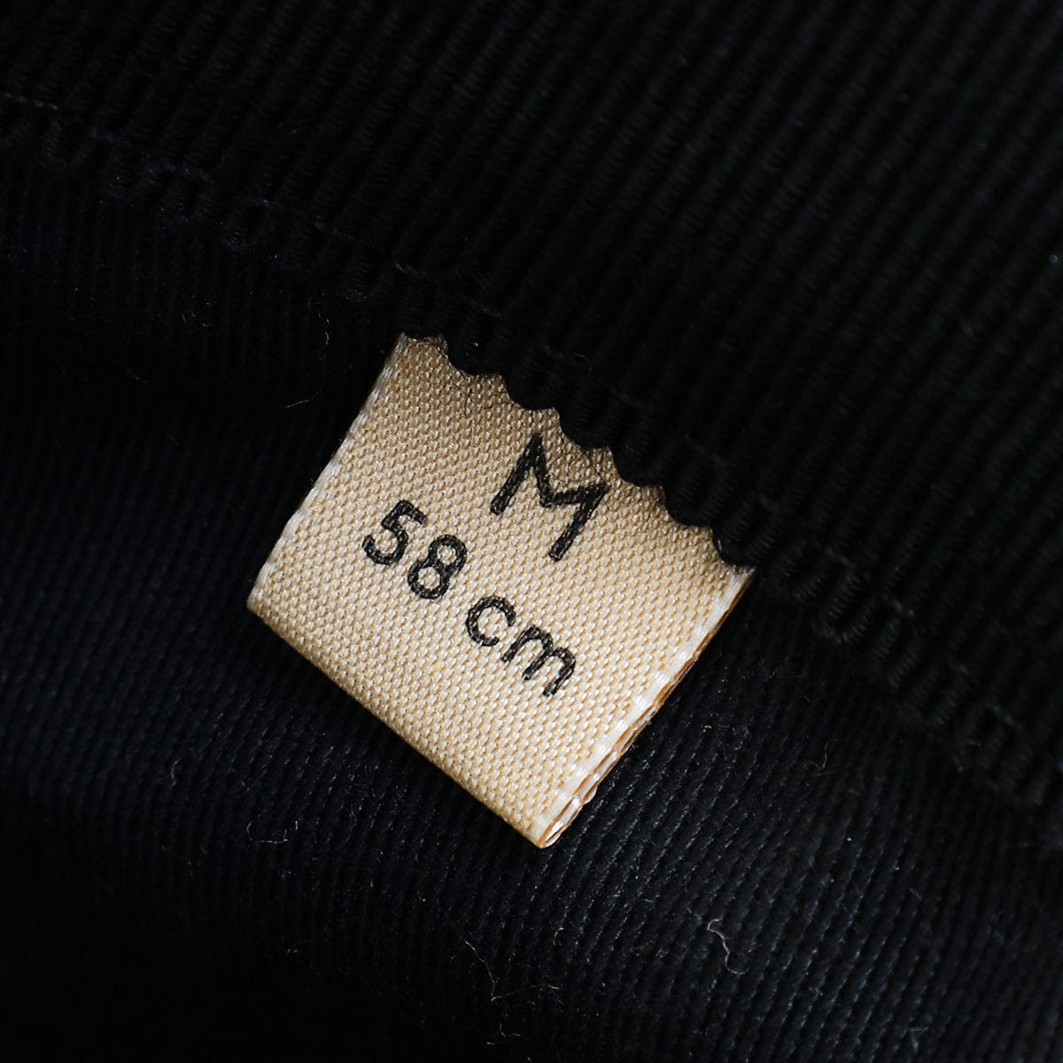 Gucci Black GG Medium Baseball Hat