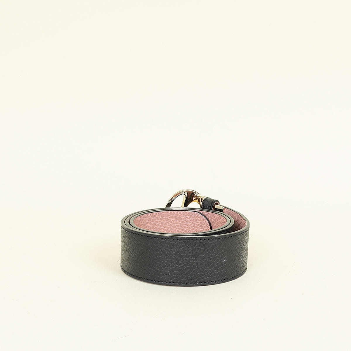 Gucci Bicolor Reversible Double G Buckle Belt 32