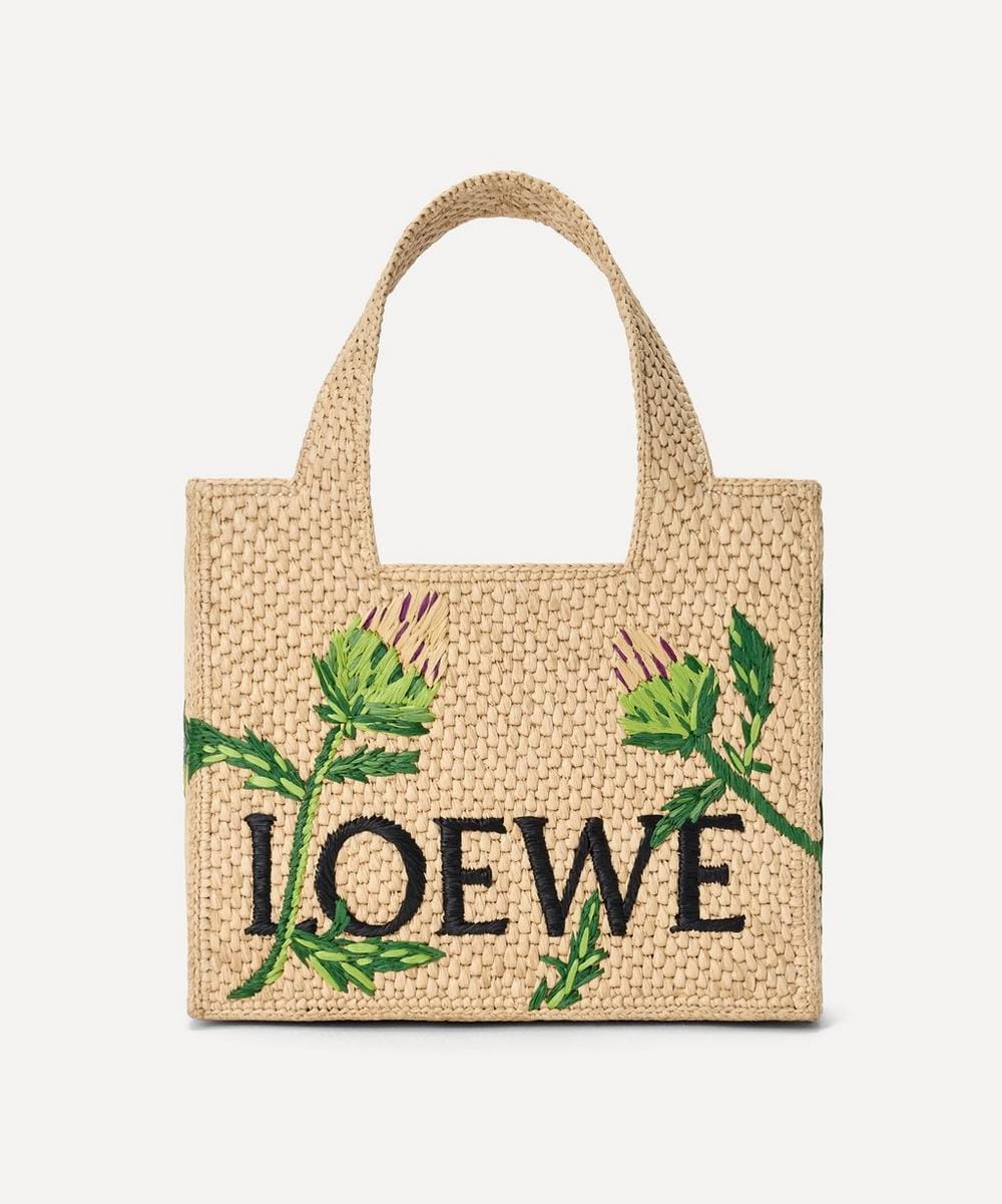 Loewe Font Artichoke Tote Bag