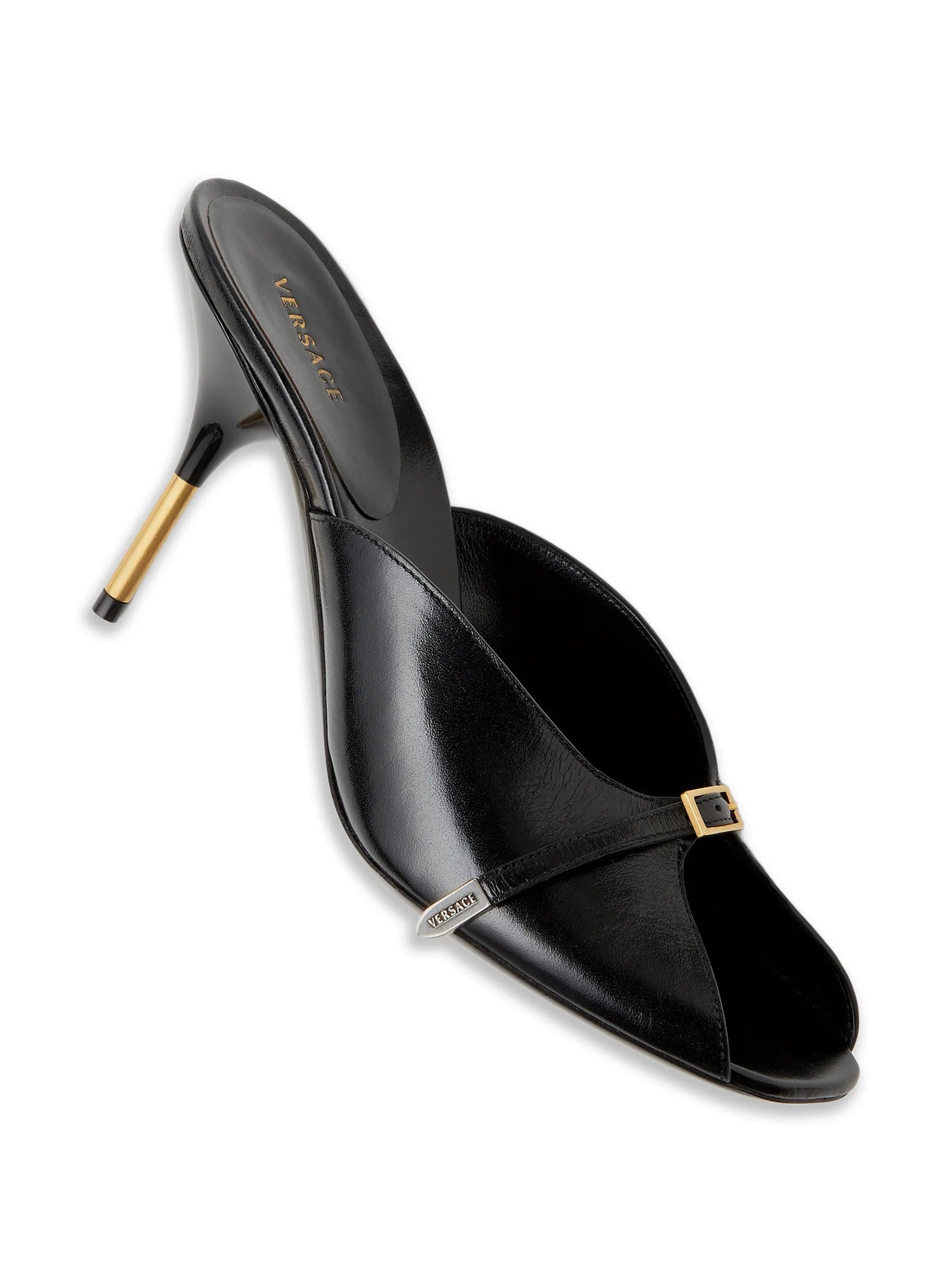 Versace Nyx leather sandals