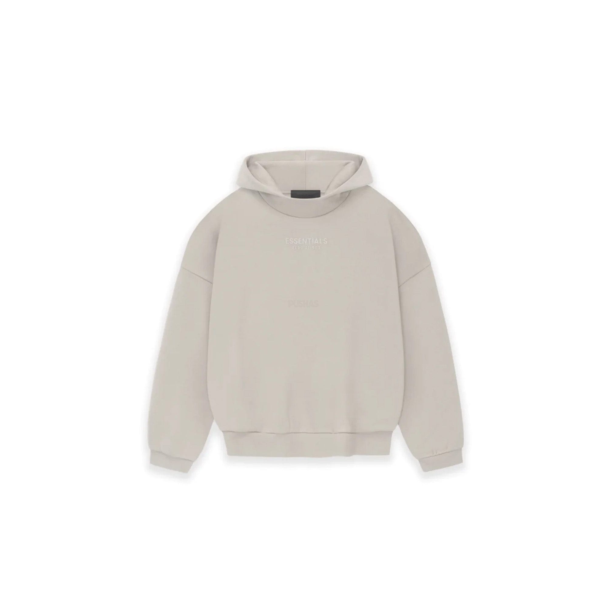 Fear of God ESSENTIALS Hoodie Silver Cloud (2023)