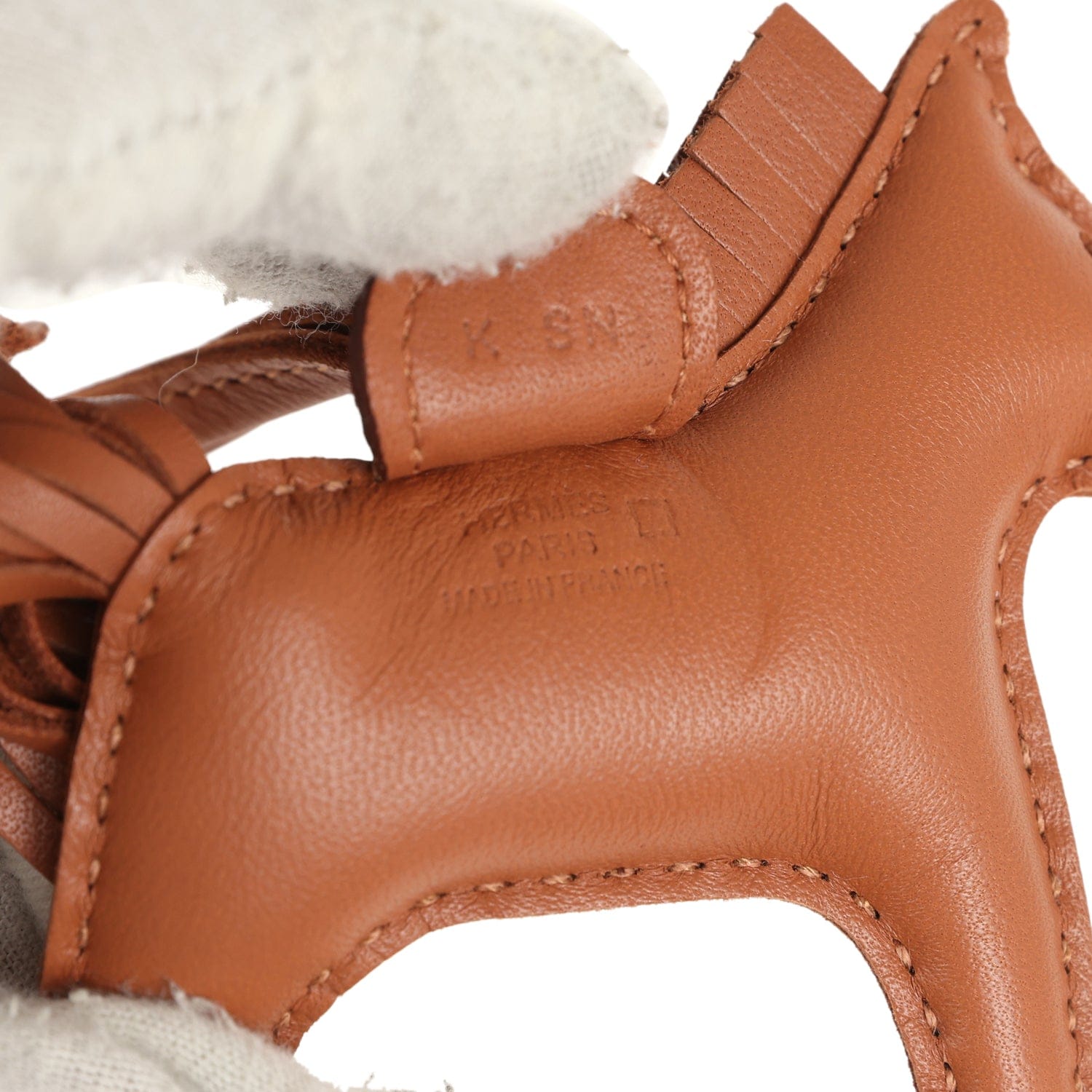 Hermes Rodeo Bag Charm PM Gold Touch Milo Lambskin and Matte Alligator