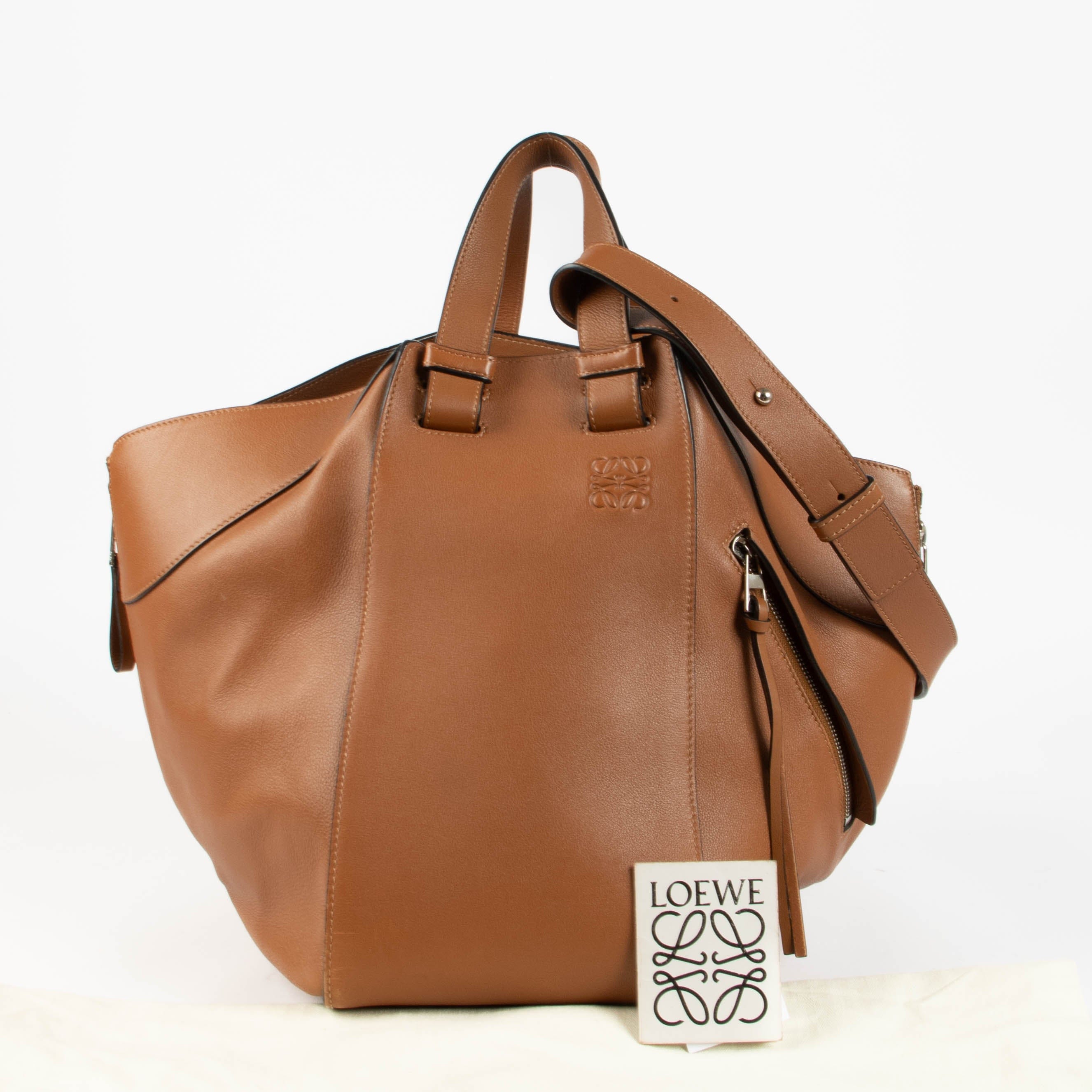 Loewe Tan Medium Hammock Bag
