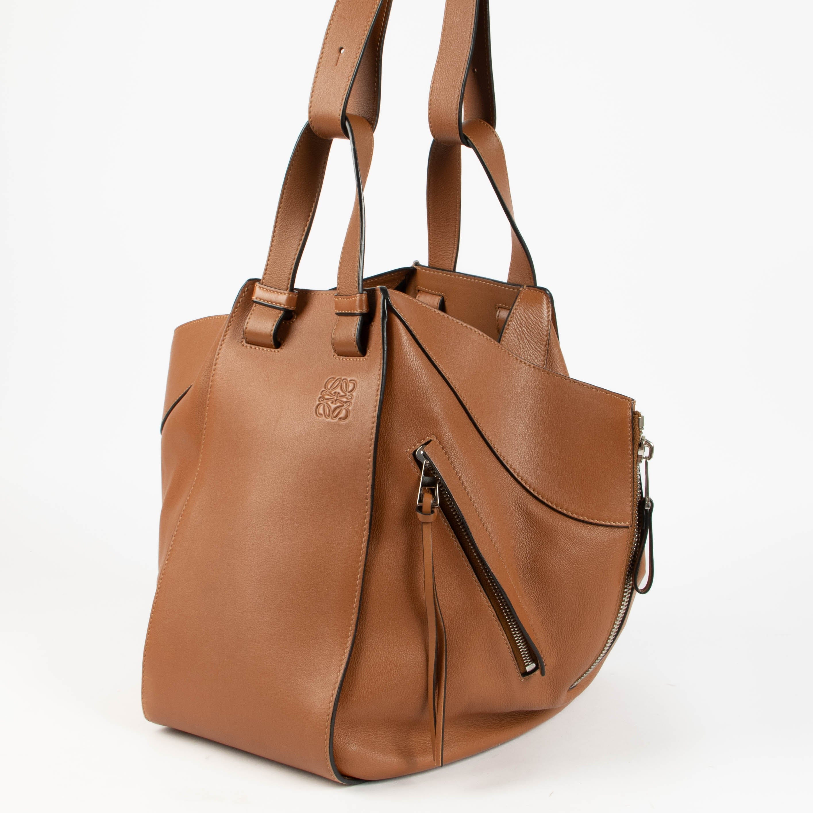 Loewe Tan Medium Hammock Bag