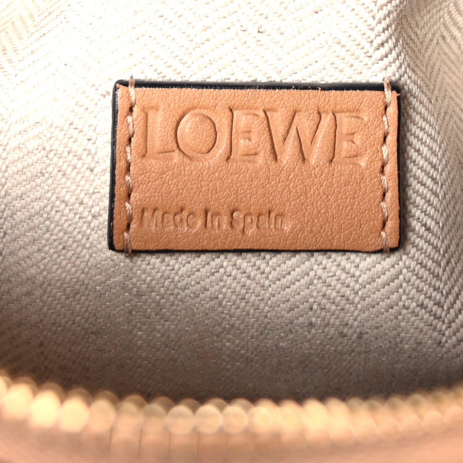 Loewe Calfskin Small Puzzle Bag Warm Desert Mink
