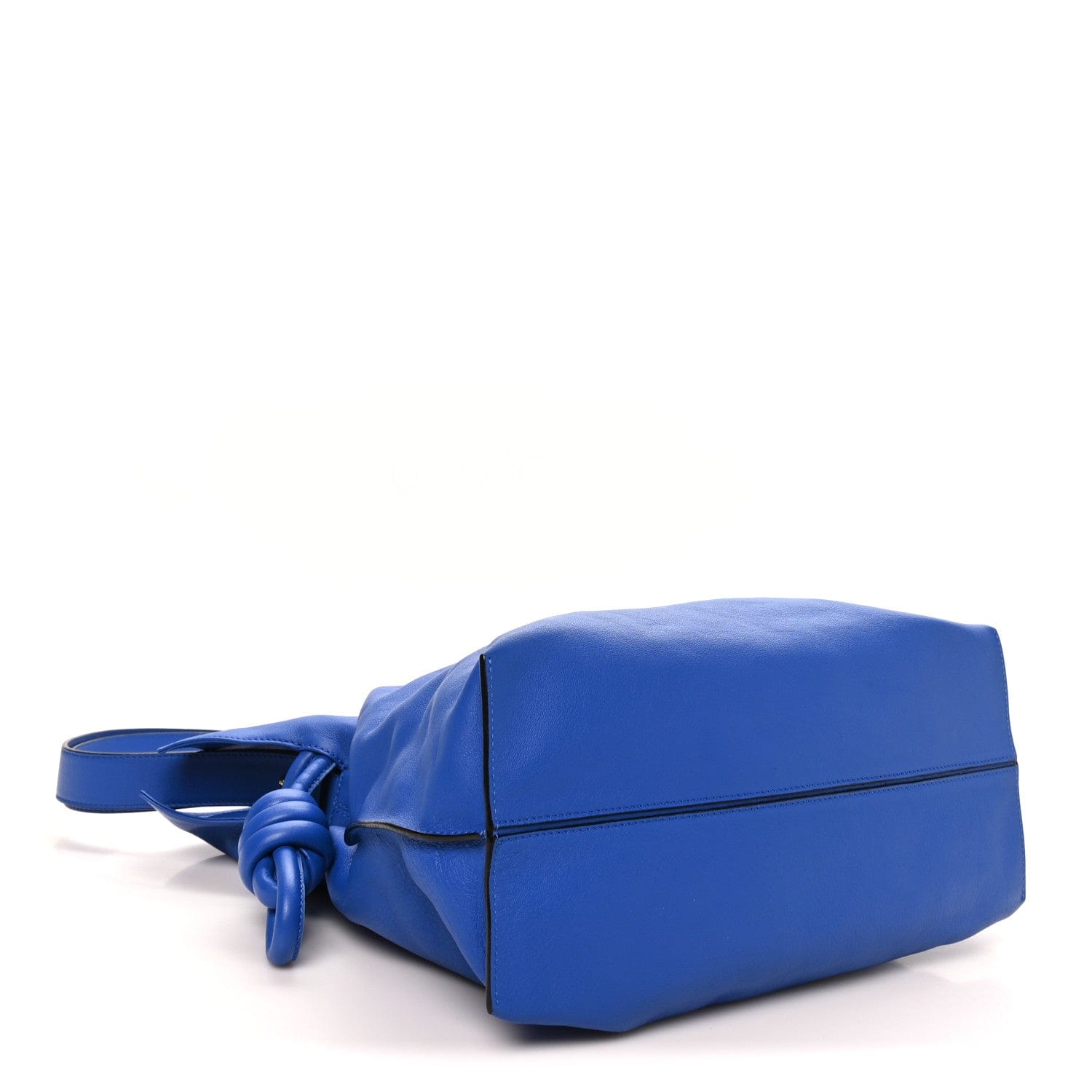Loewe Calfskin Flamenco Knot Bag Blue