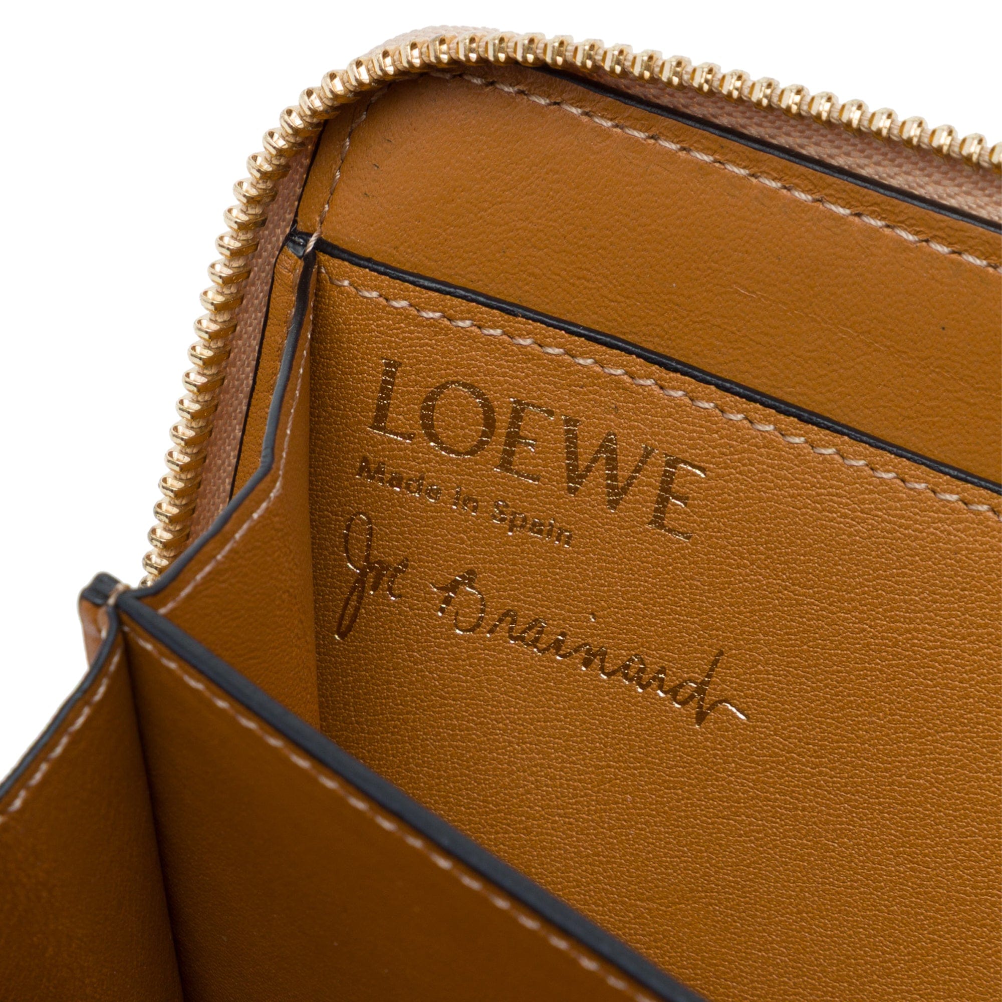 Loewe Joe Brainard Words Leather Amazona Pouch