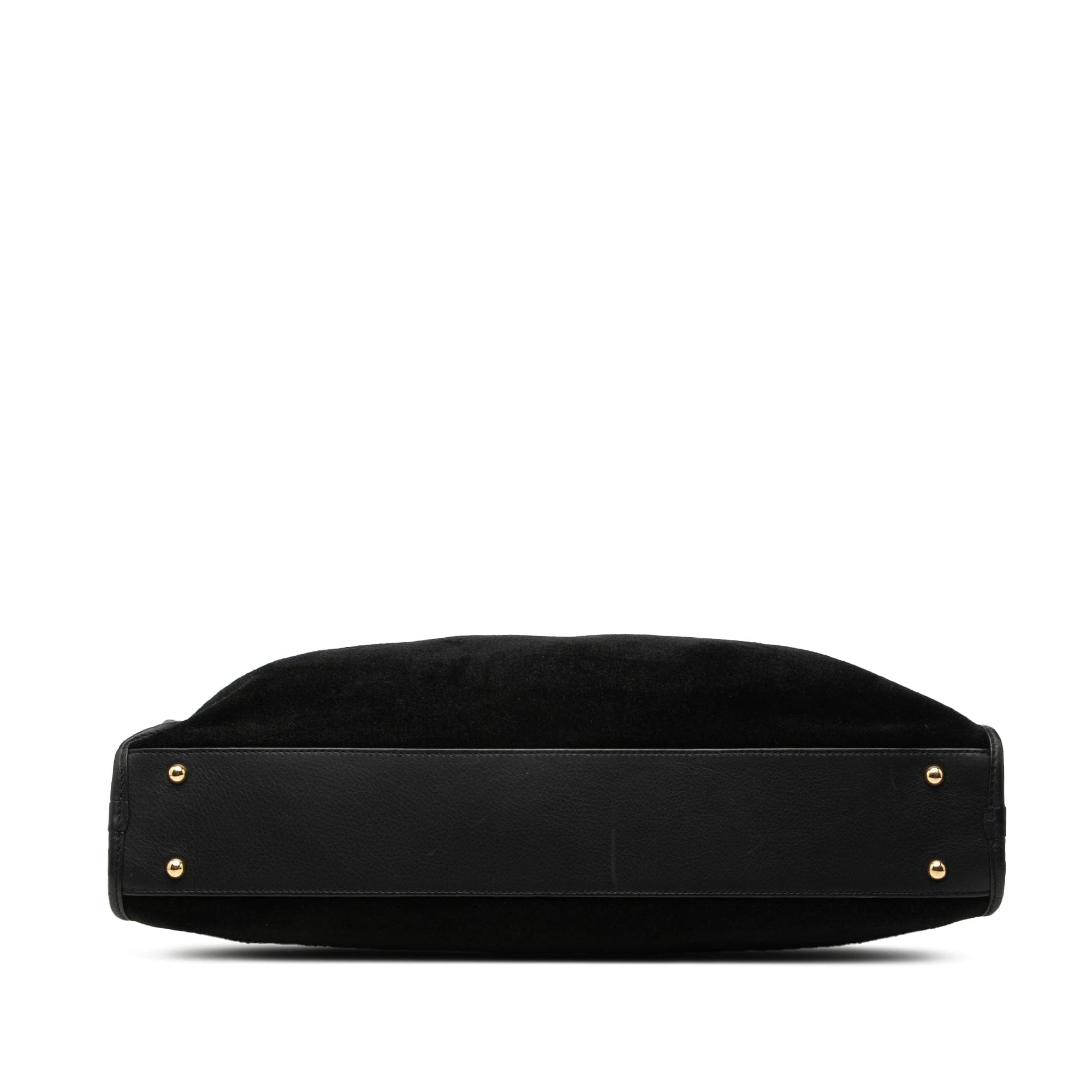 Loewe Suede Amazona Business Bag