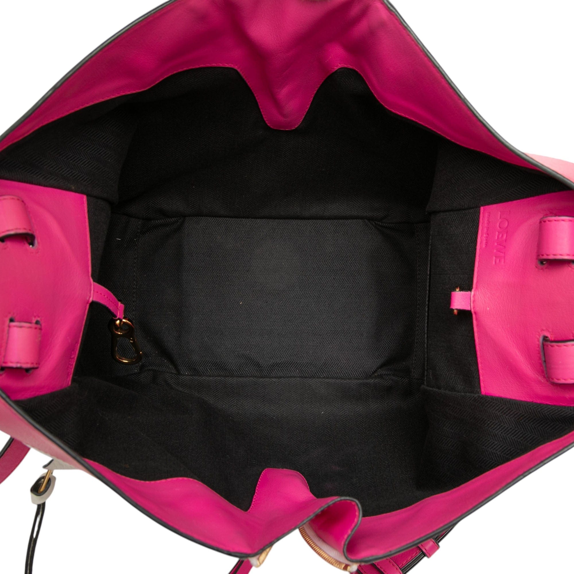 Loewe Small Bicolor Calfskin Hammock Bag