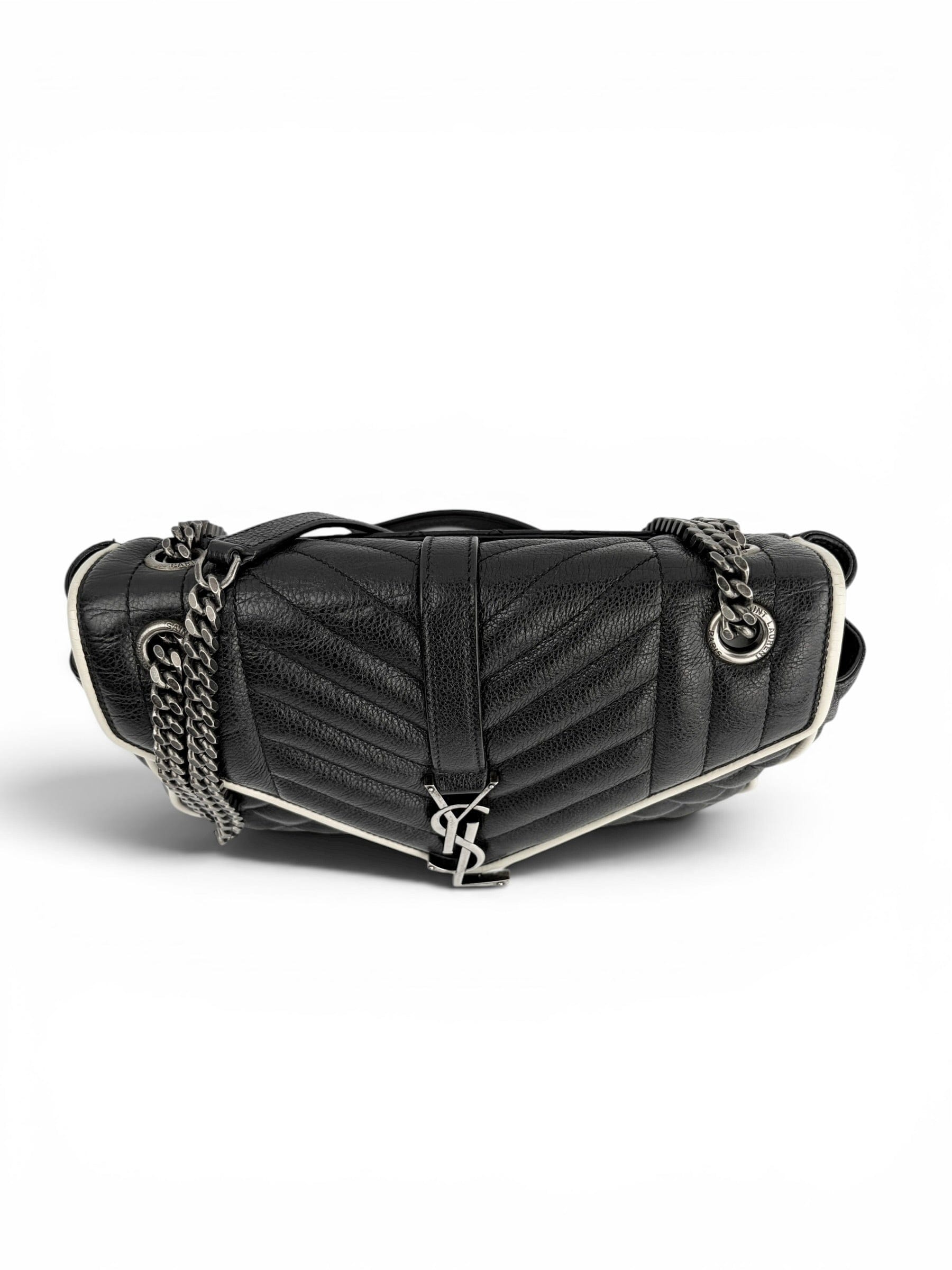 Saint Laurent Medium Monogram Triquilt Envelope Flap