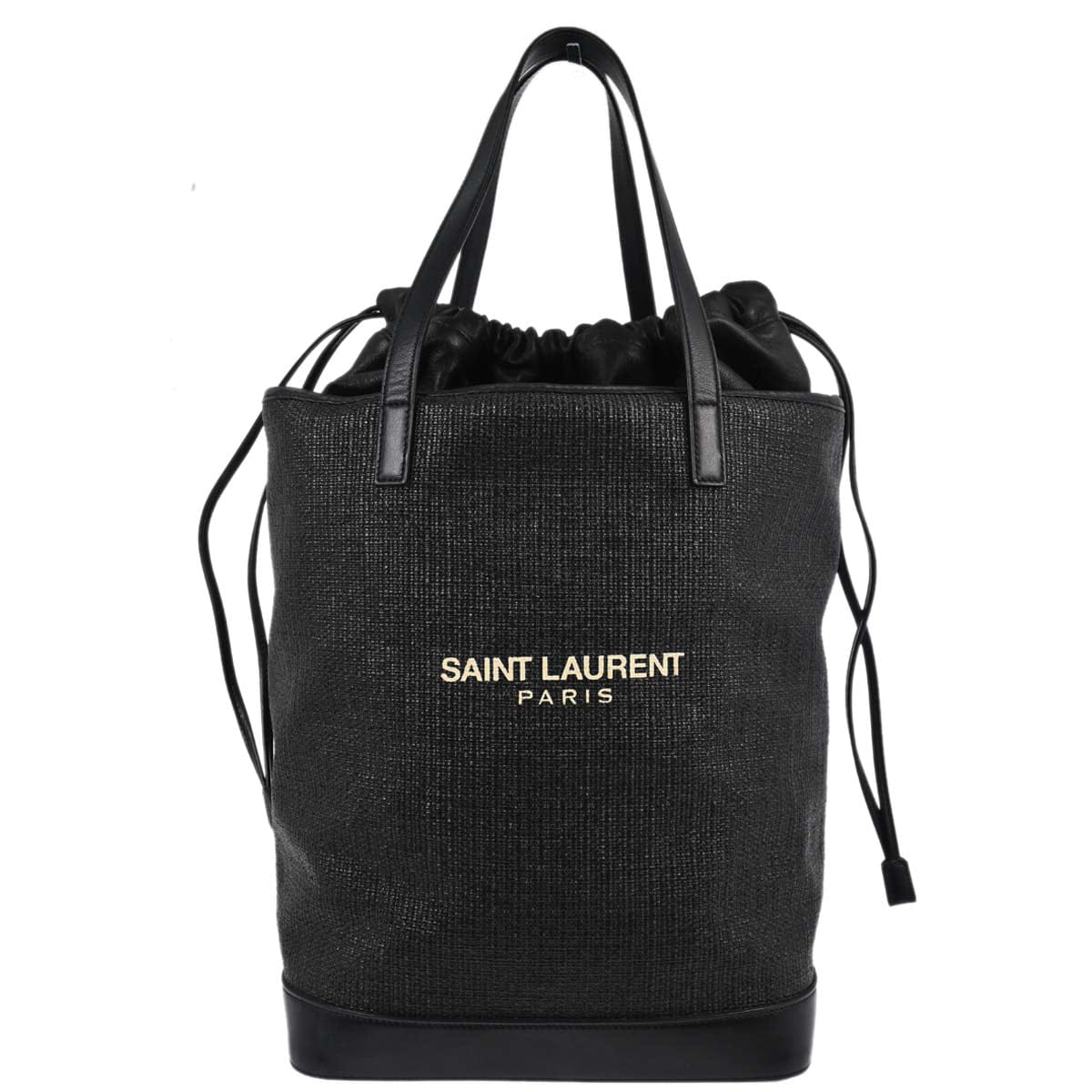 Saint Laurent 2018 Raffia Teddy Bag