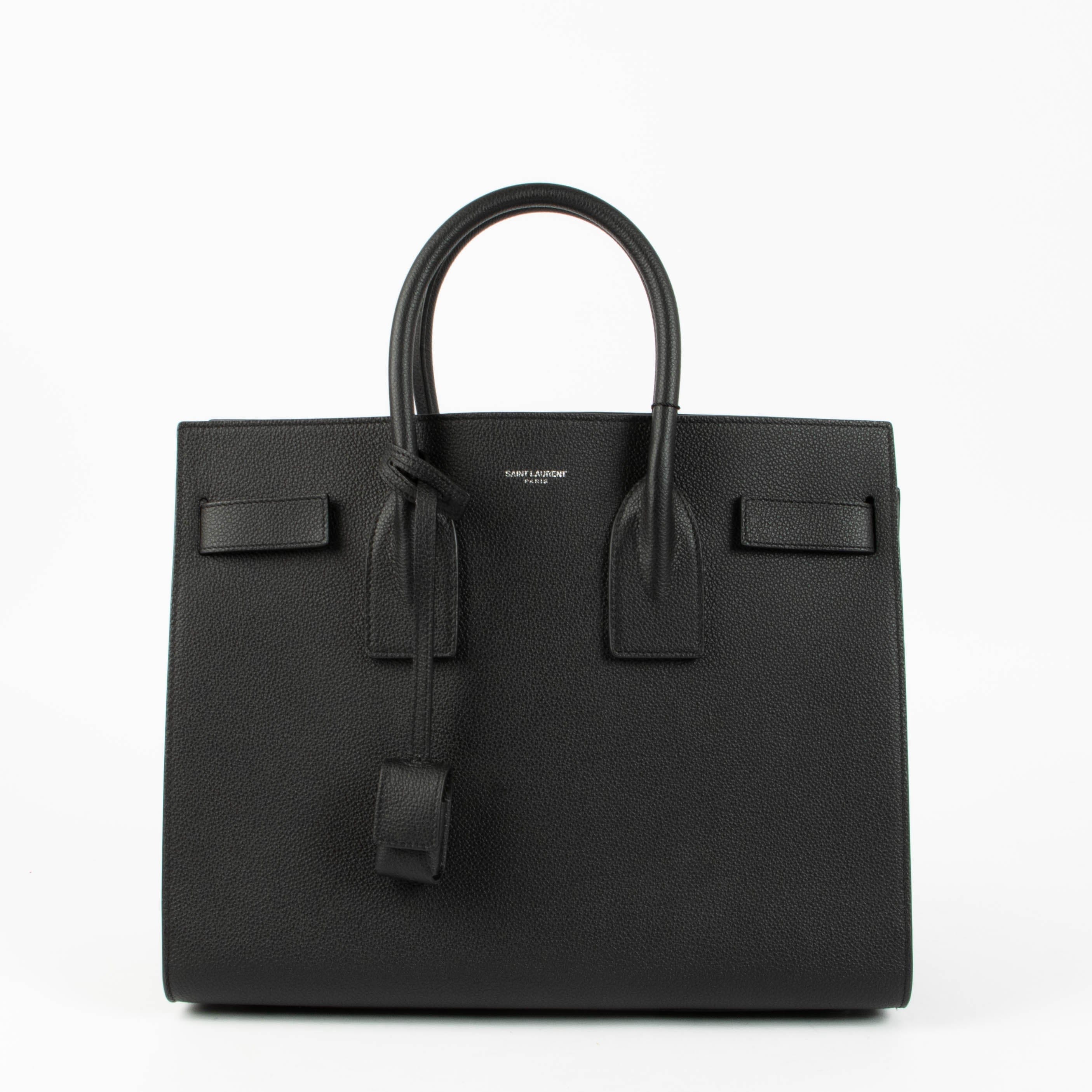Saint Laurent Black Sac de Jour Small Bag