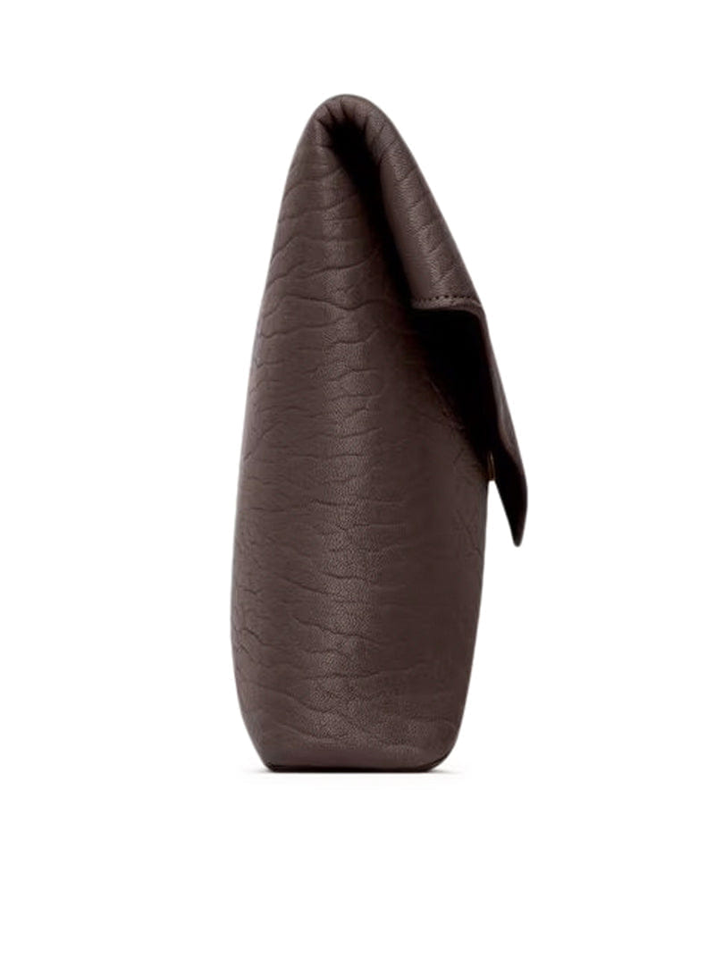 Saint Laurent Women Cassandre Large Lambskin Envelope Pouch