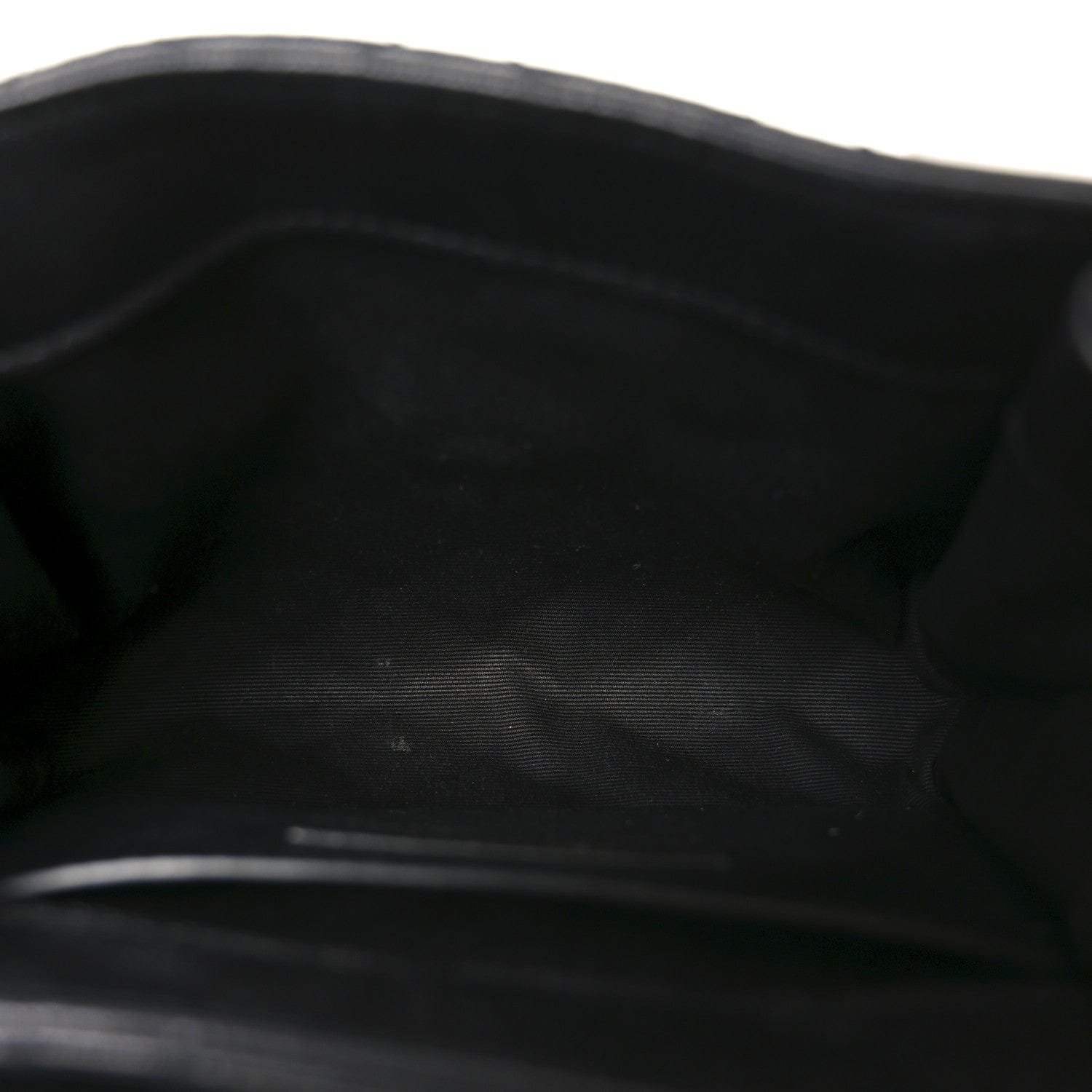 Saint Laurent Lambskin Quilted Monogram Mini Nolita Black
