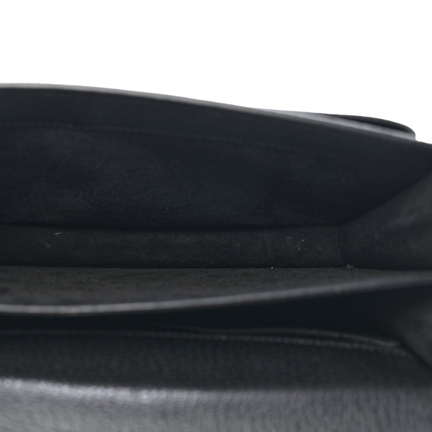 Saint Laurent Calfskin Medium Monogram Sunset Satchel Black