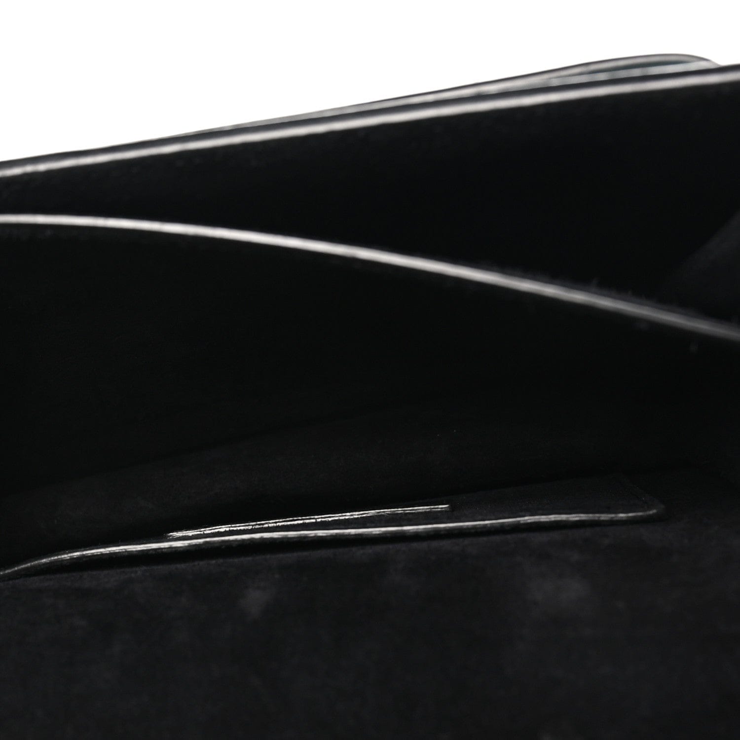Saint Laurent Metallic Calfskin Small Monogram Sunset Chlorophille