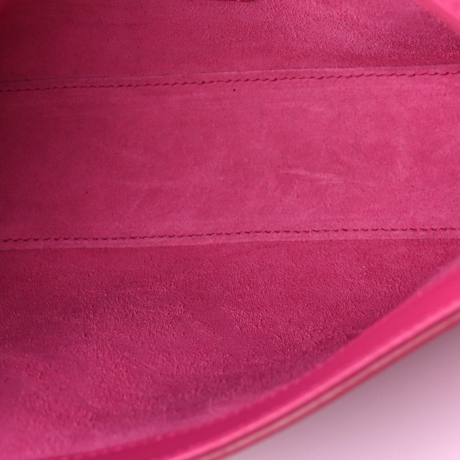 Saint Laurent Smooth Calfskin Le 5 A 7 Hobo Bubblegum