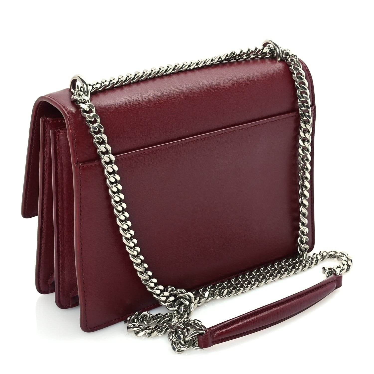 Saint Laurent Calfskin Medium Monogram Sunset Palissandre