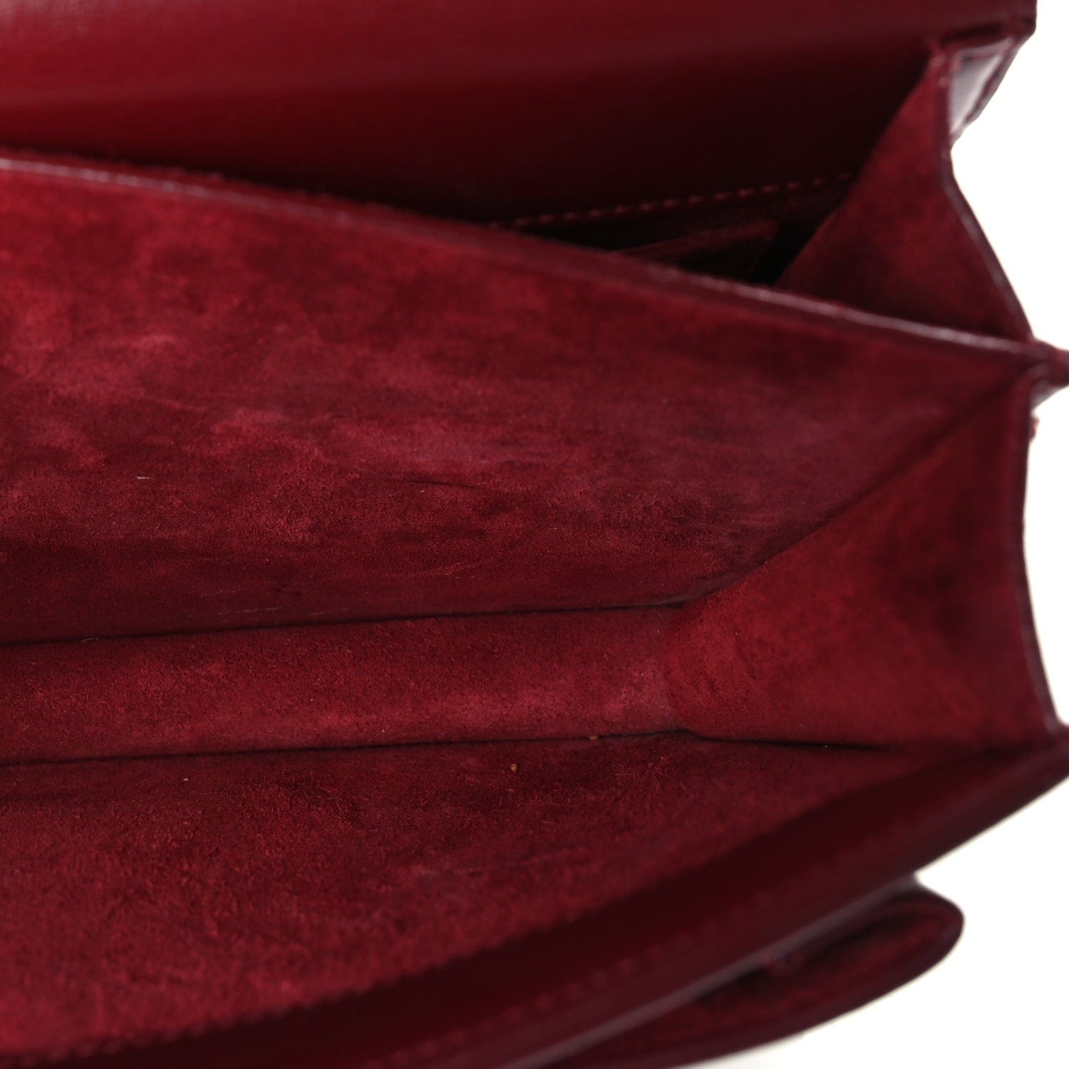 Saint Laurent Calfskin Medium Monogram Sunset Palissandre