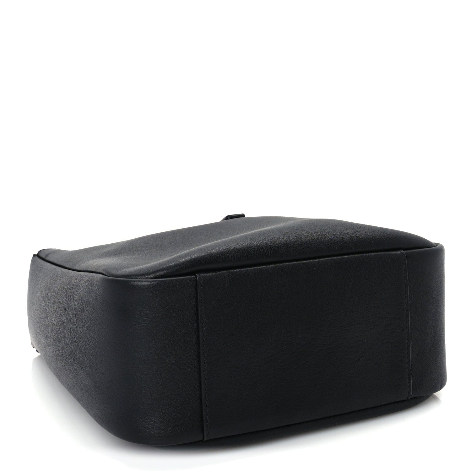 Saint Laurent Smooth Calfskin Small Le 5 A 7 Soft Hobo Black