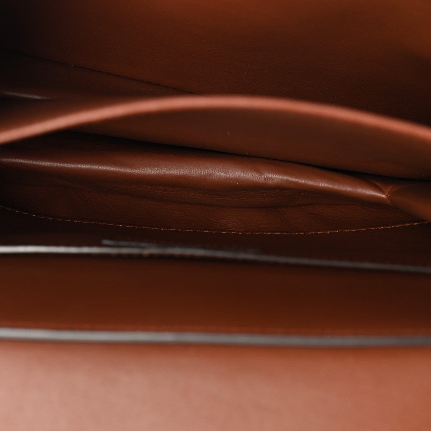 Saint Laurent Canvas Smooth Calfskin Le Monogramme Satchel Chestnut