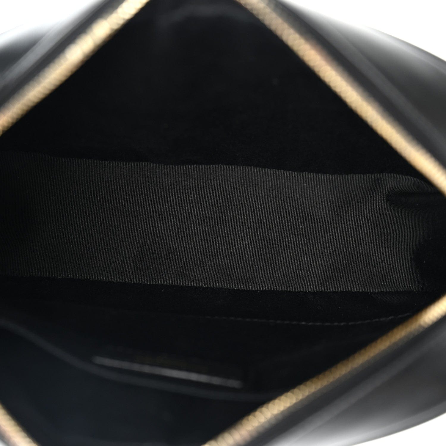 Saint Laurent Calfskin Matelasse Monogram Lou Camera Bag Black