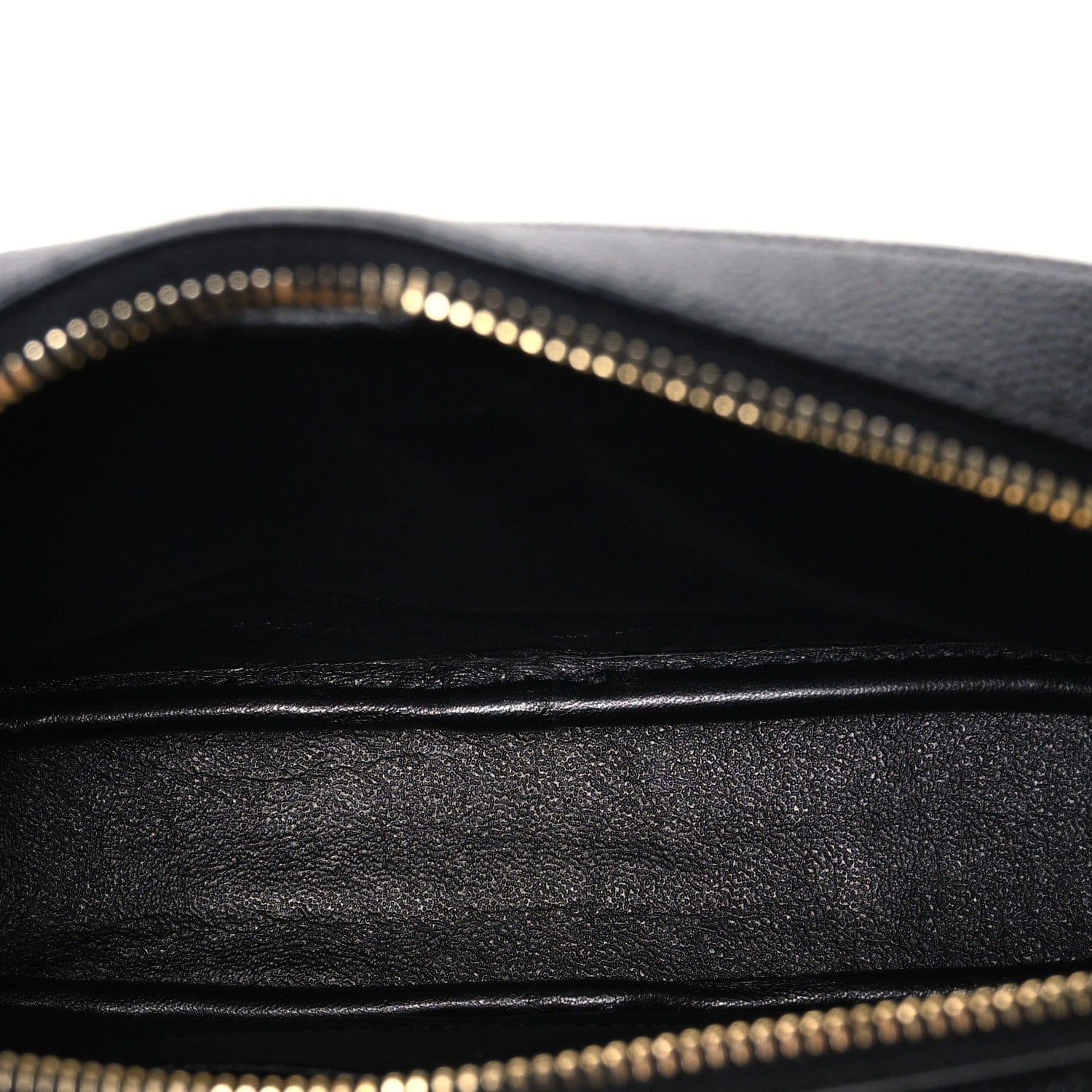 Saint Laurent Grain De Poudre Matelasse Monogram Mini Lou Camera Bag Black Black