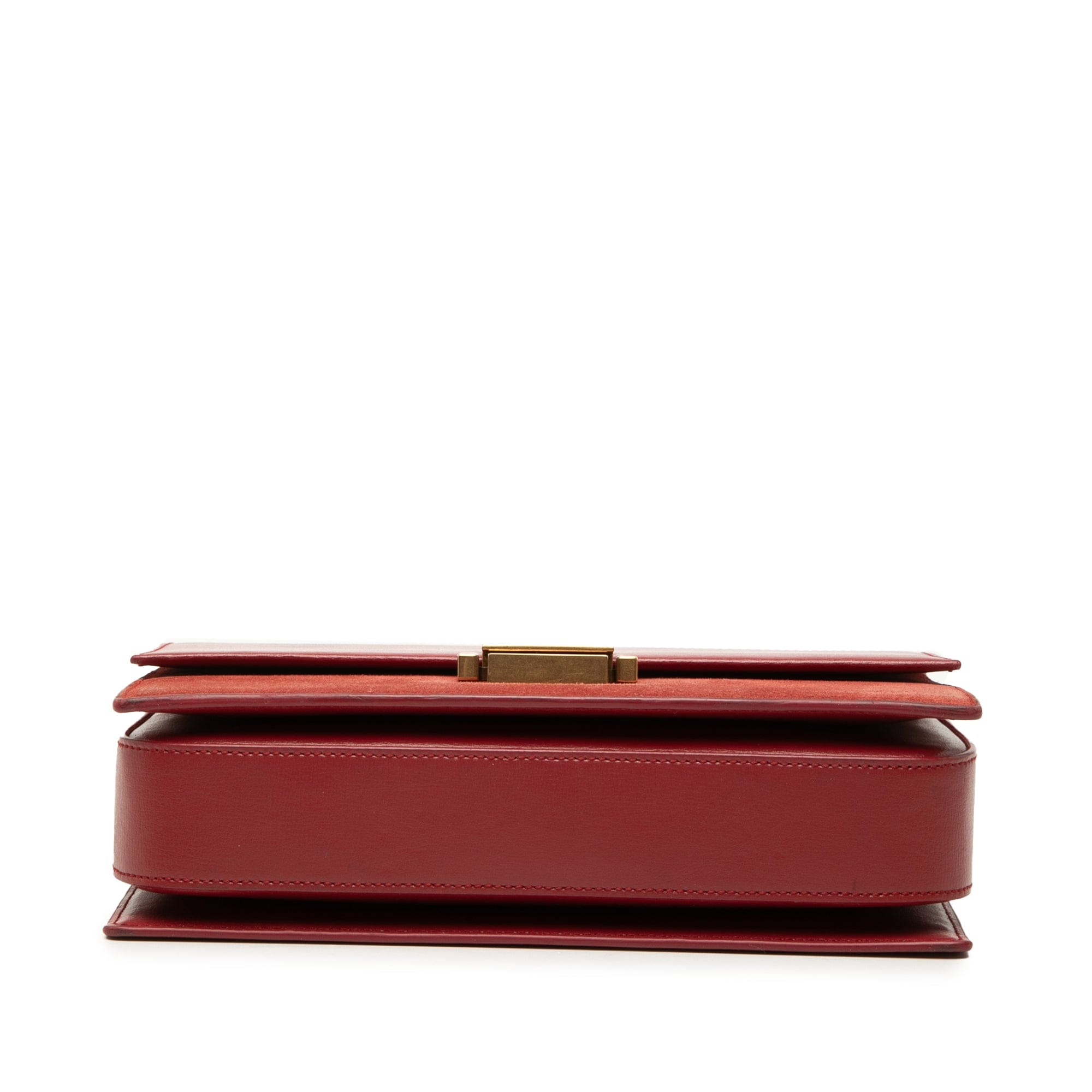 Saint Laurent Medium Calfskin and Suede Bellechasse Bag