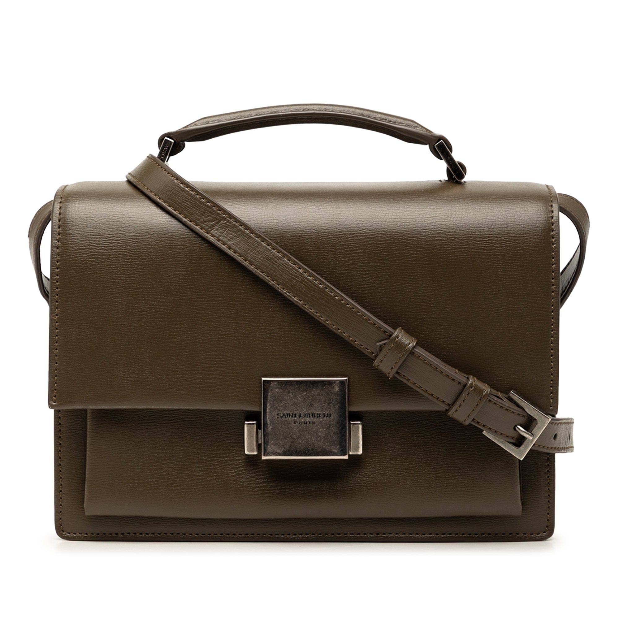 Saint Laurent Medium Calfskin Bellechasse Satchel