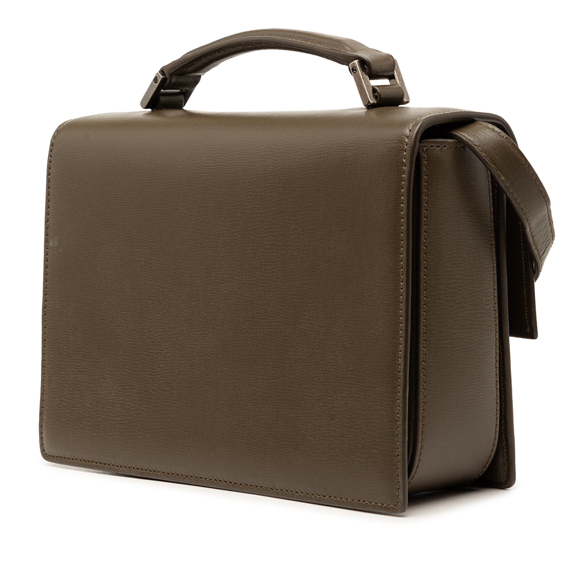 Saint Laurent Medium Calfskin Bellechasse Satchel