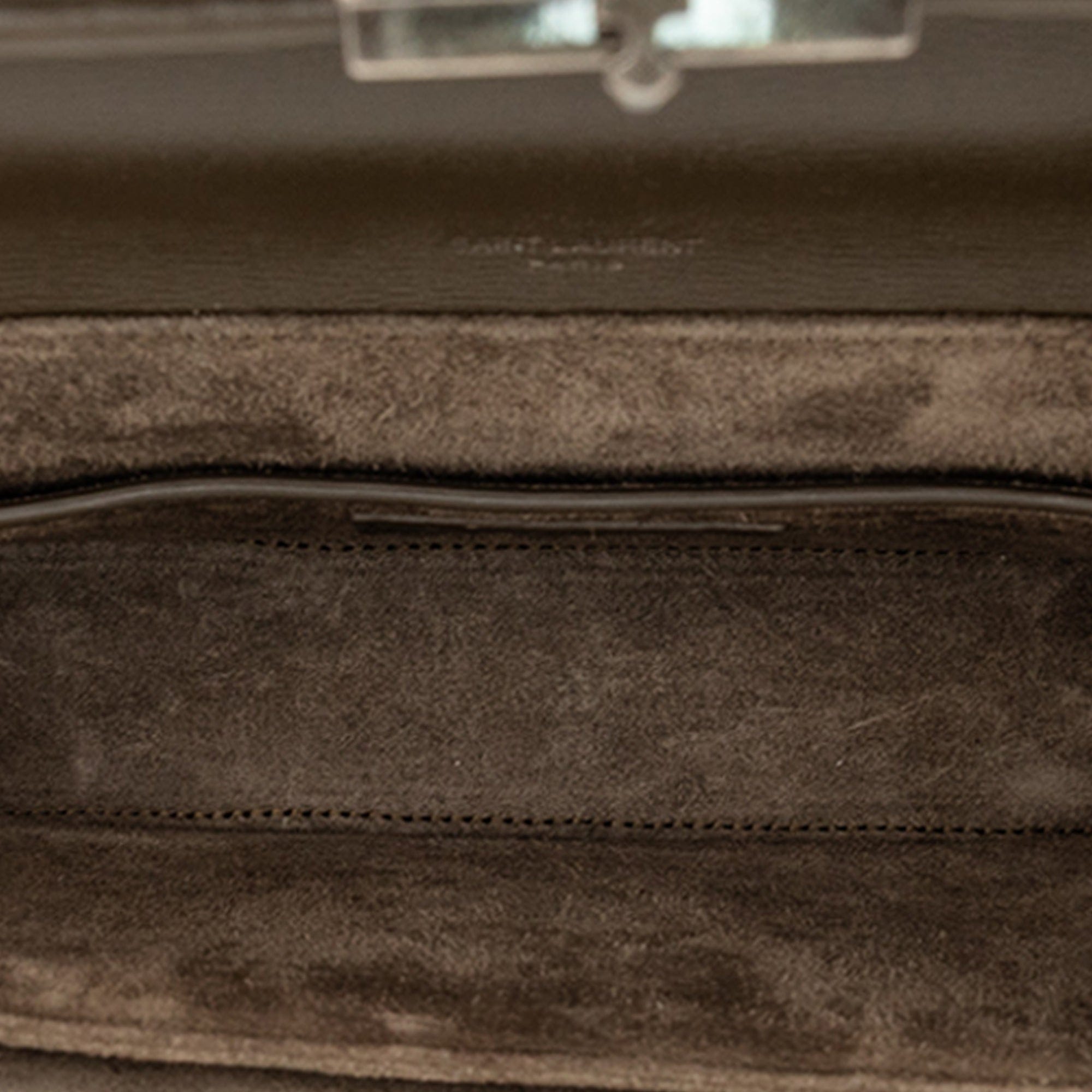 Saint Laurent Medium Calfskin Bellechasse Satchel