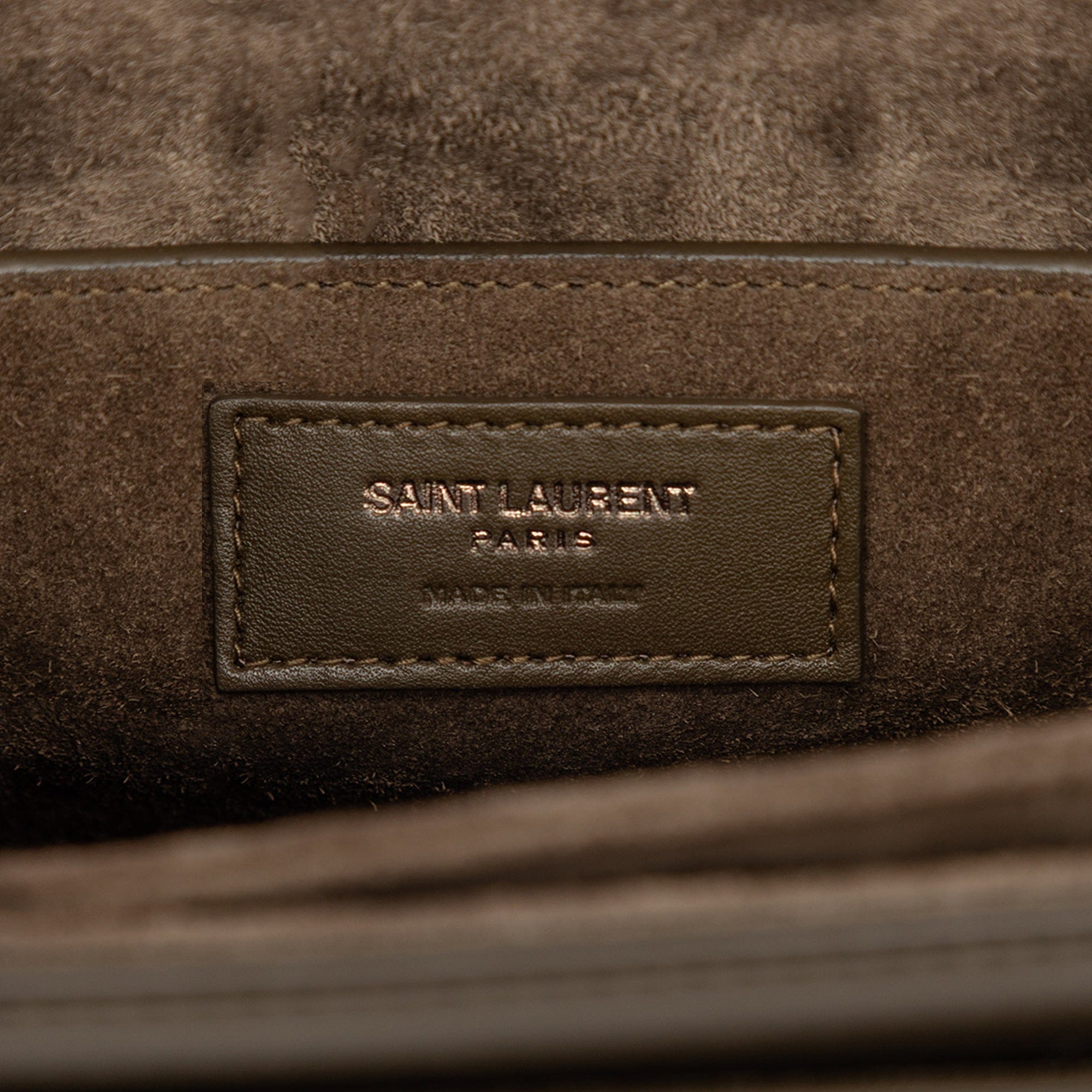 Saint Laurent Medium Calfskin Bellechasse Satchel