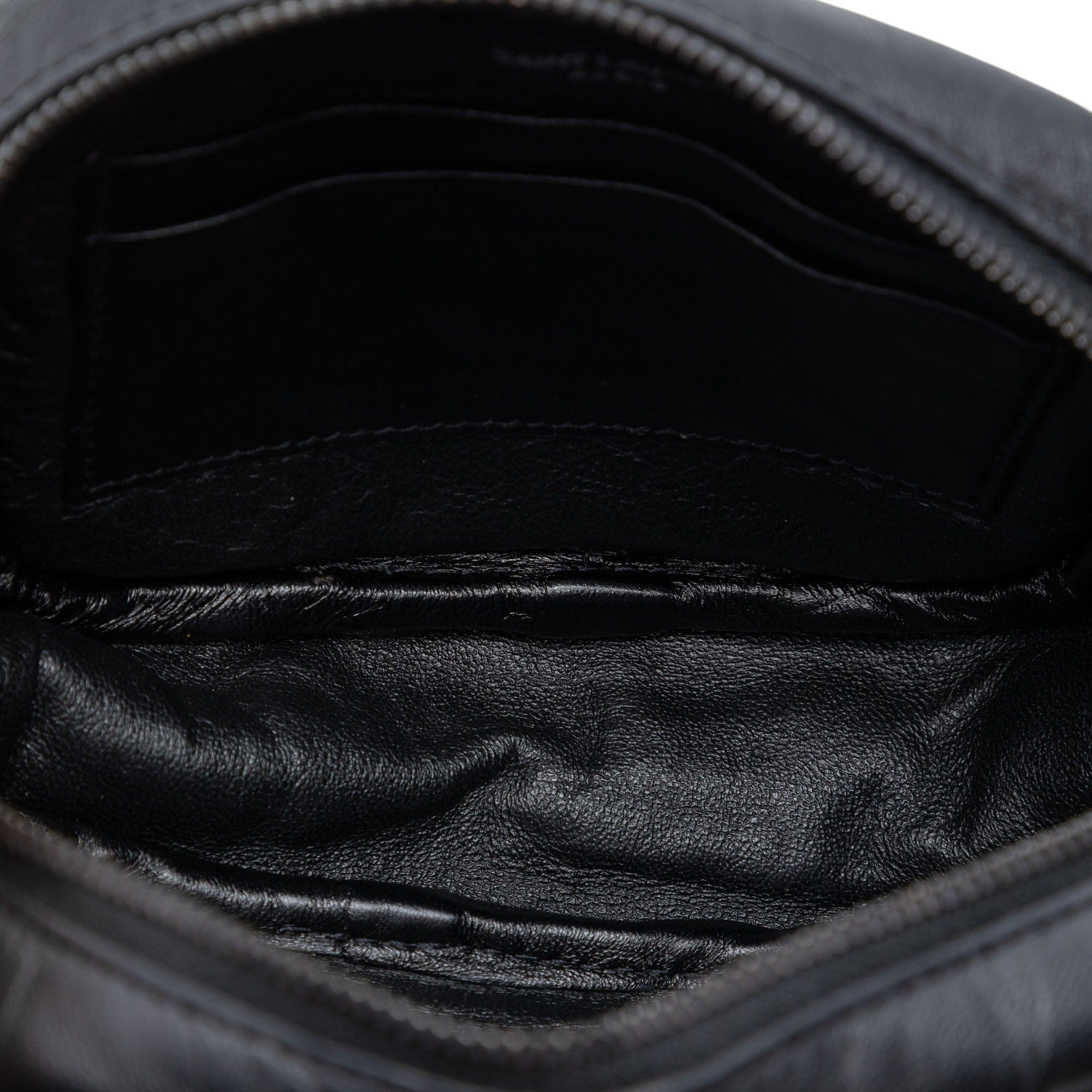 Saint Laurent Mini Croc Embossed Leather Blogger Camera Bag