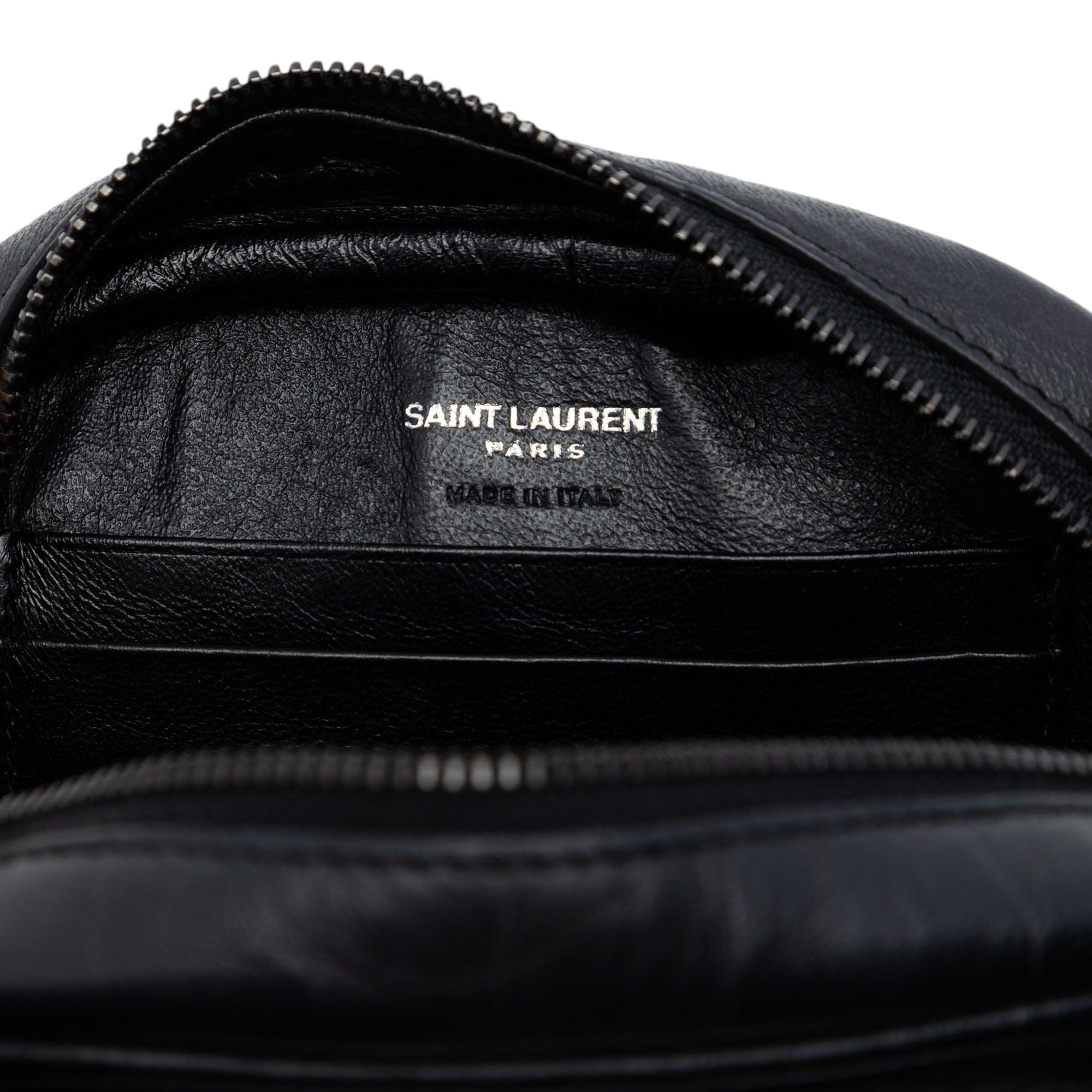Saint Laurent Mini Croc Embossed Leather Blogger Camera Bag