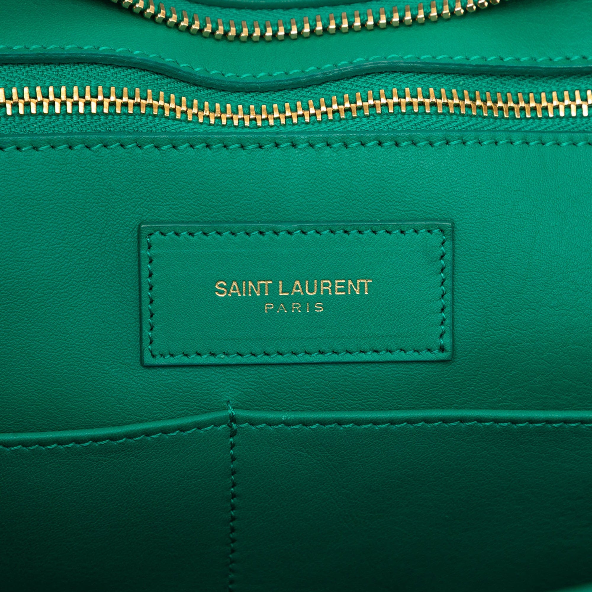 Saint Laurent Medium Calfskin Cabas Chyc Satchel