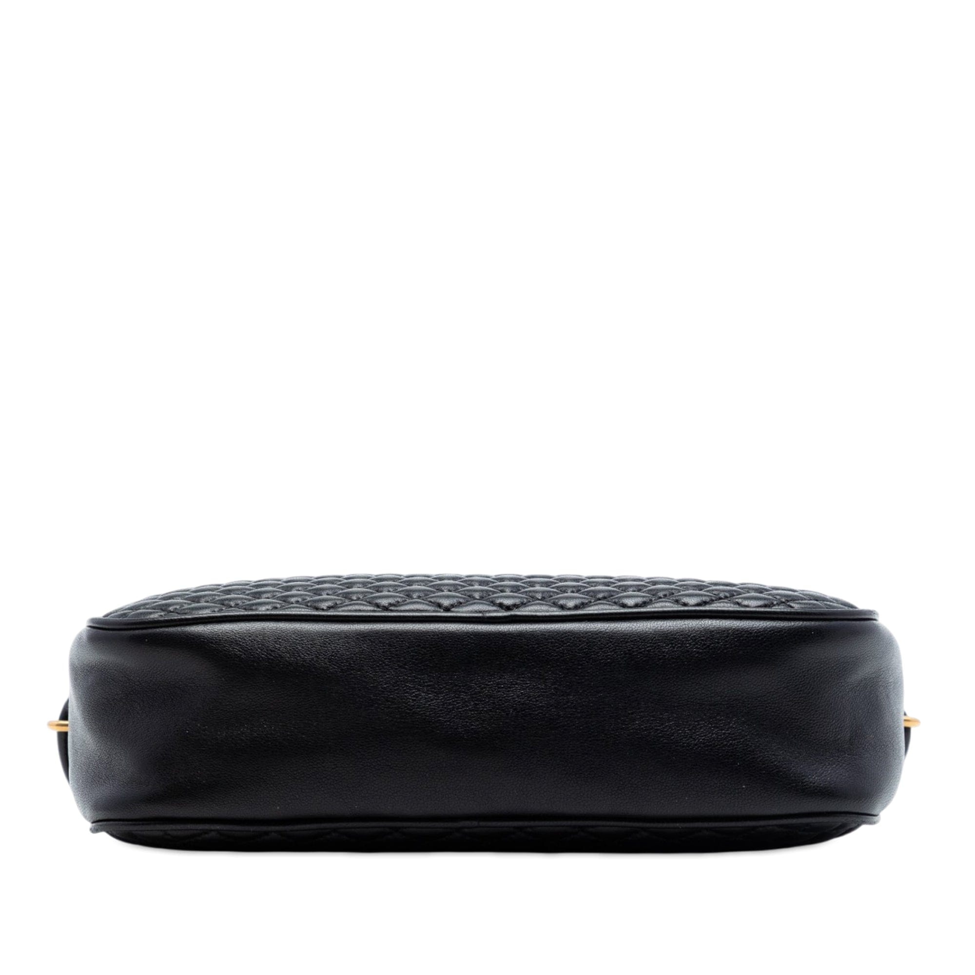 Saint Laurent Quilted Lambskin Victoire Camera Bag
