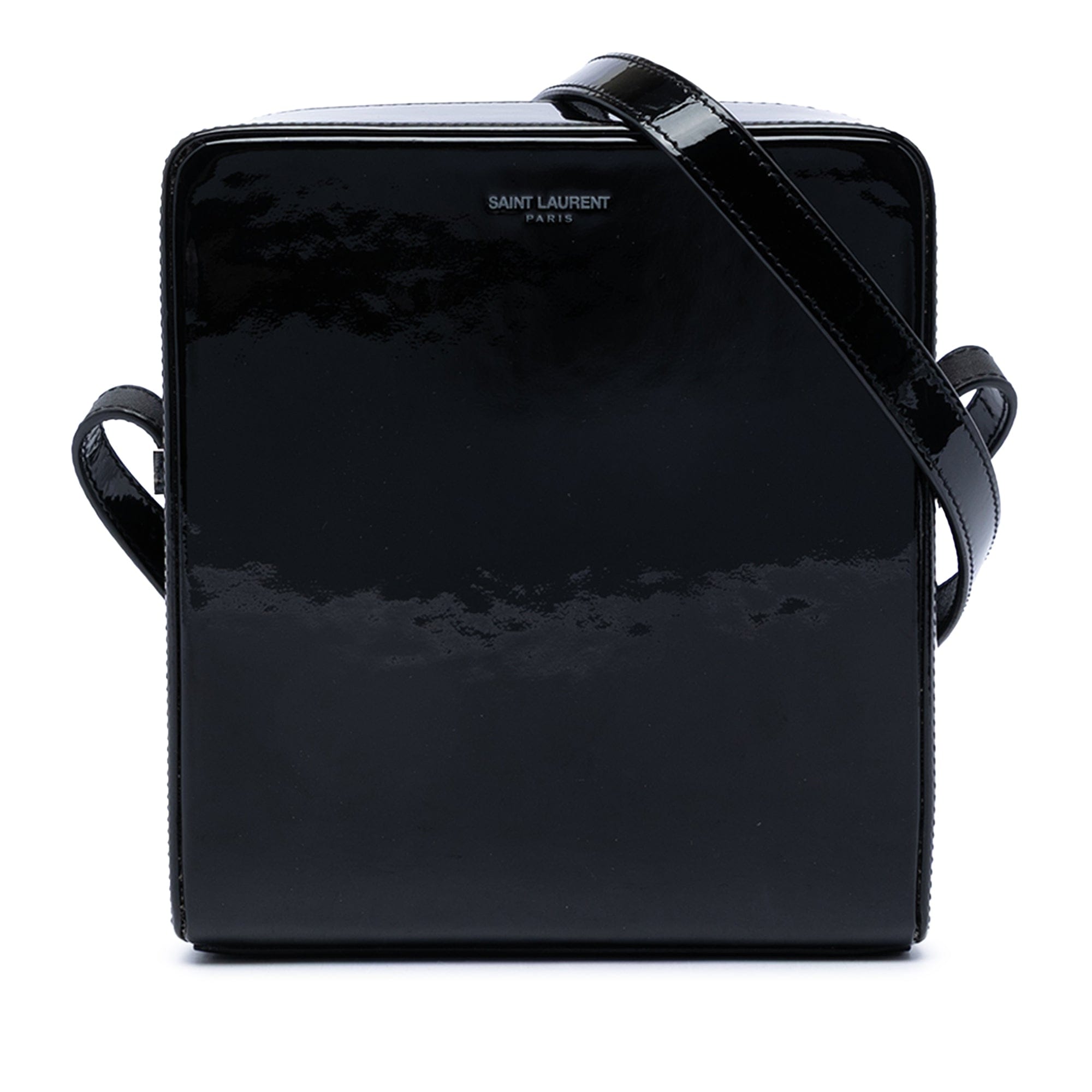 Saint Laurent Patent Camera Bag