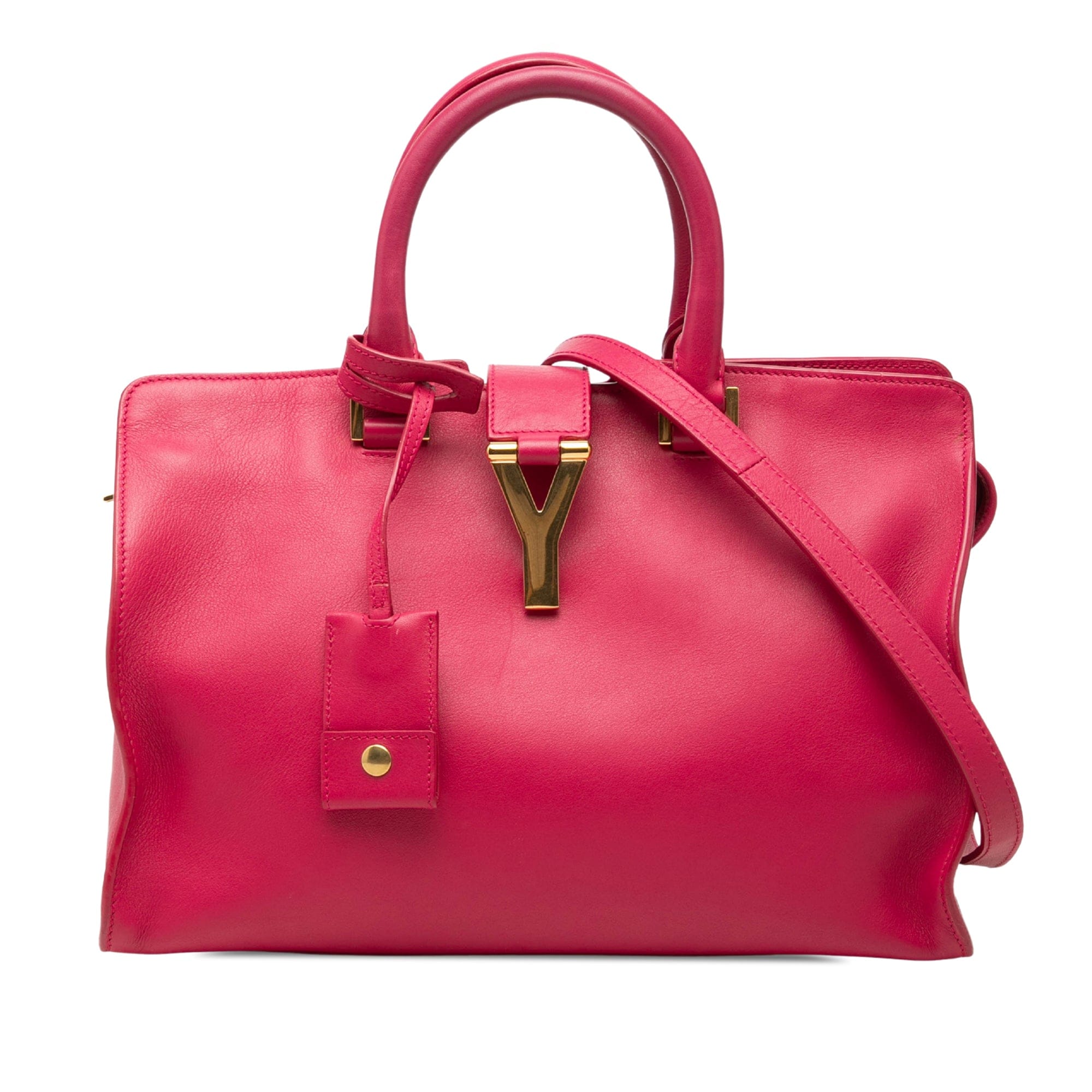 Saint Laurent Small Calfskin Cabas Chyc Satchel