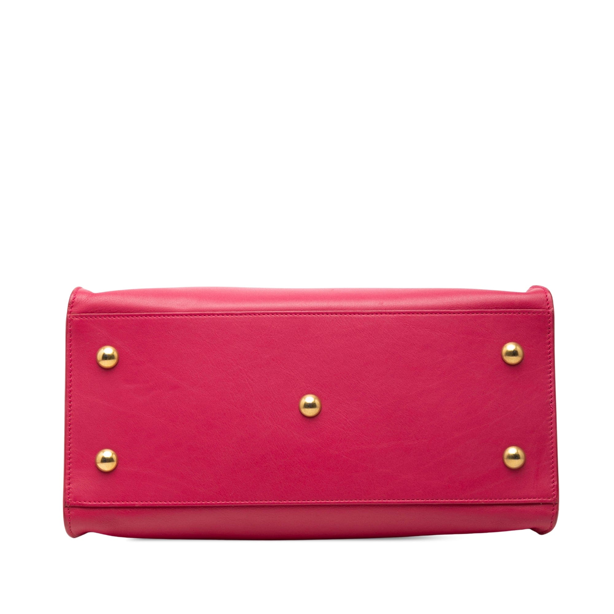 Saint Laurent Small Calfskin Cabas Chyc Satchel