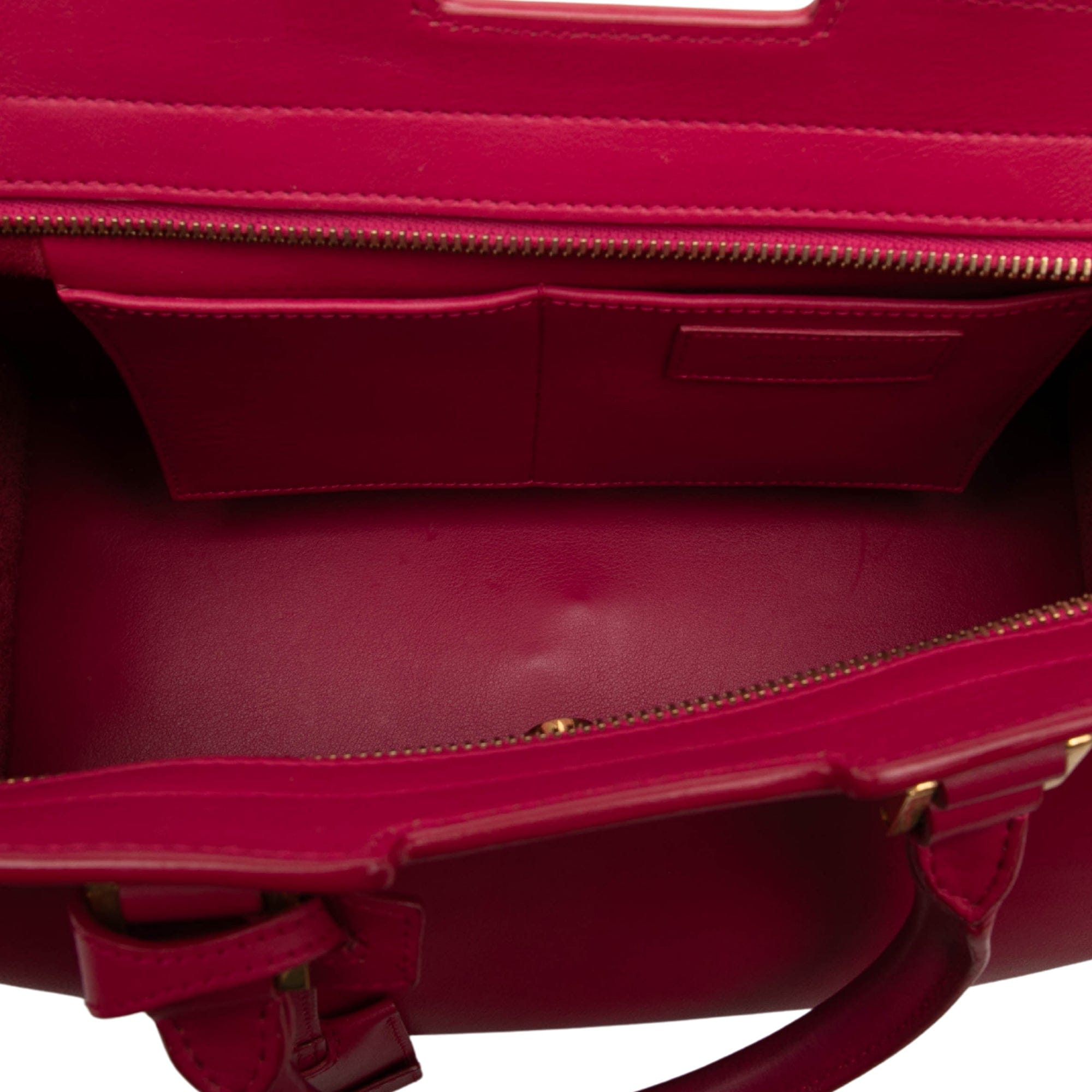Saint Laurent Small Calfskin Cabas Chyc Satchel