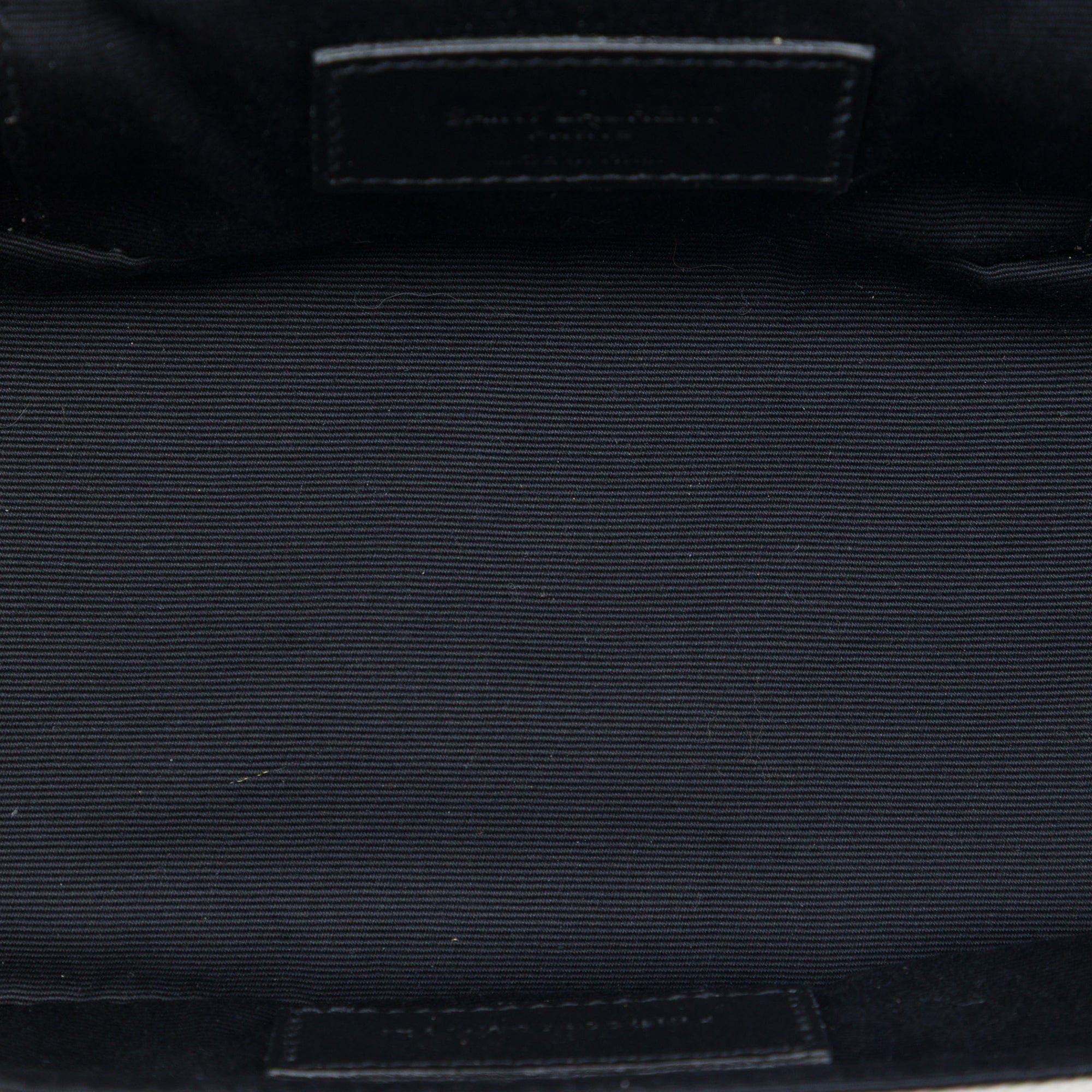 Saint Laurent Mini Quilted Lambskin Gaby Vanity Bag