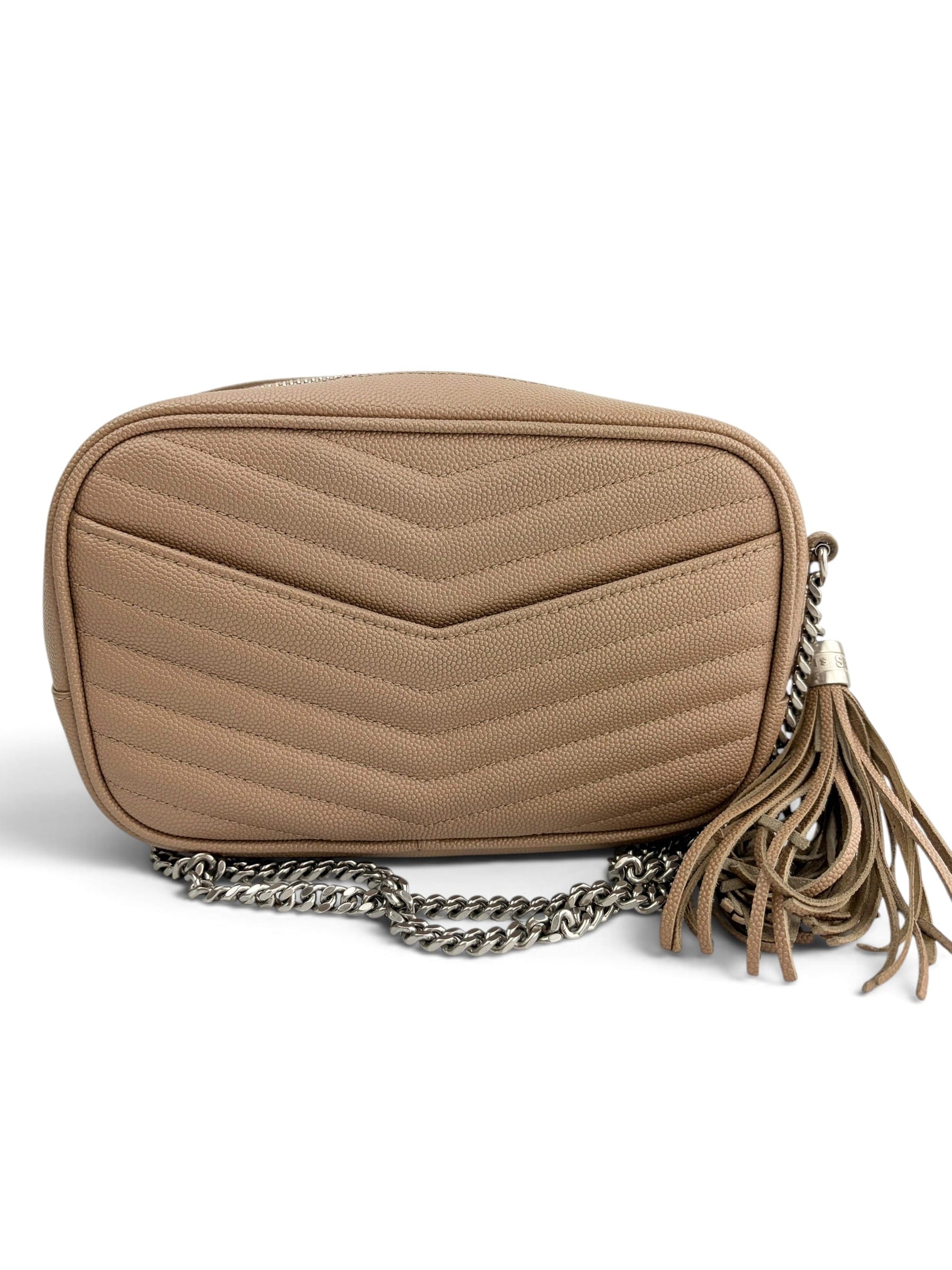 Saint Laurent Beige Lou Camera Bag