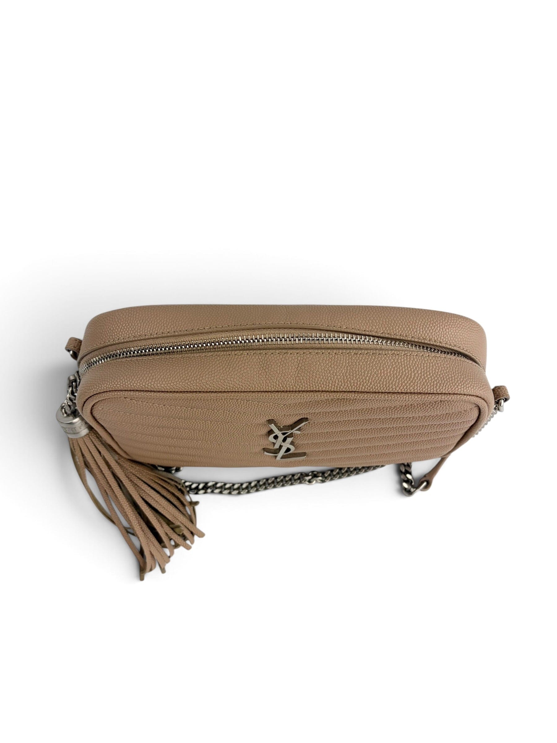 Saint Laurent Beige Lou Camera Bag
