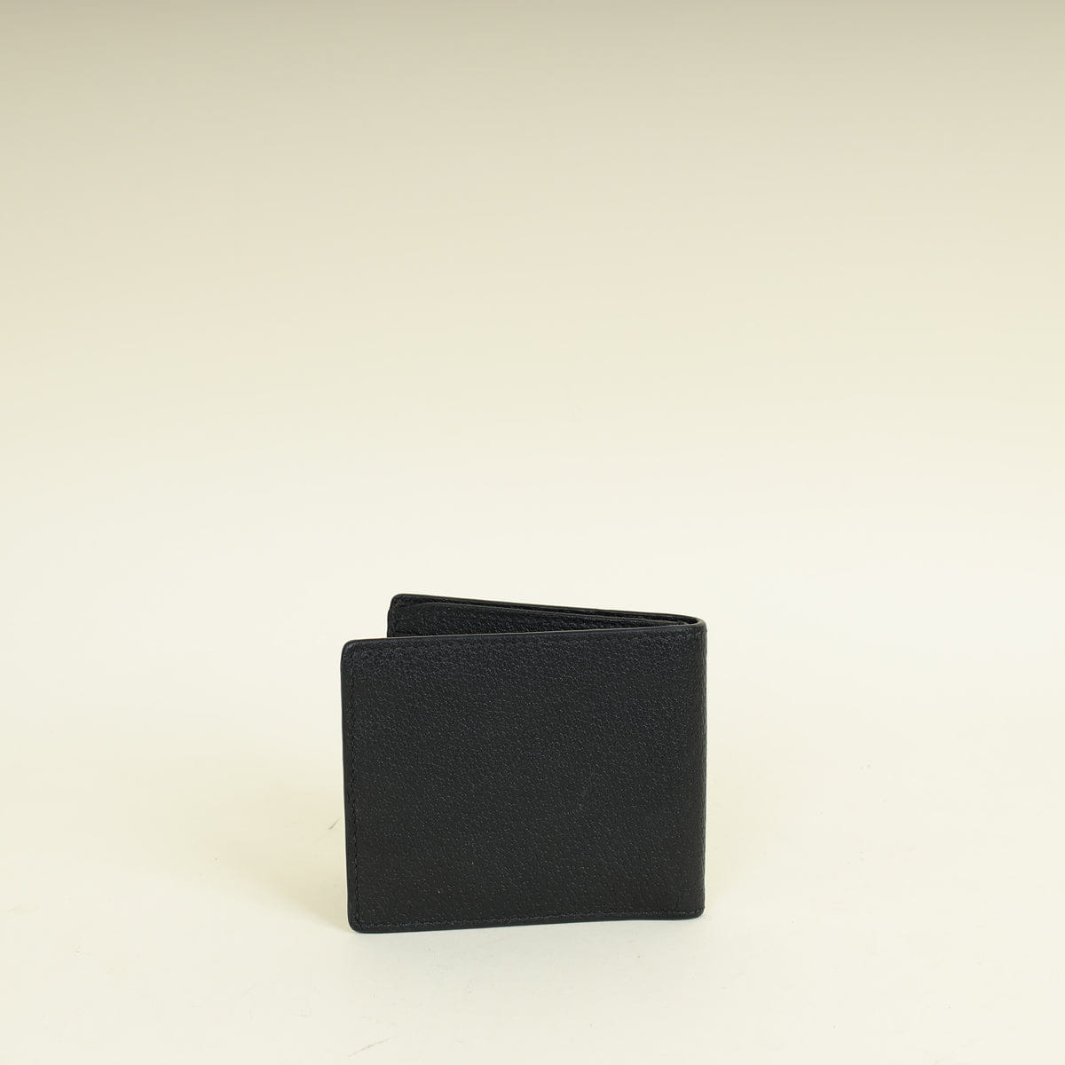 Gucci Black GG Marmont Bi - fold Card Case Wallet