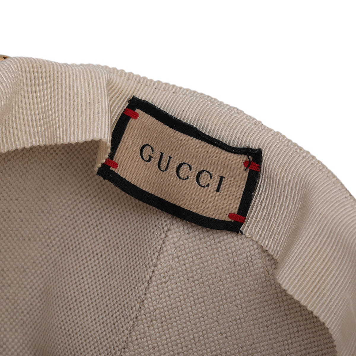 Gucci Beige/Brown GG Canvas Riding Hat - S