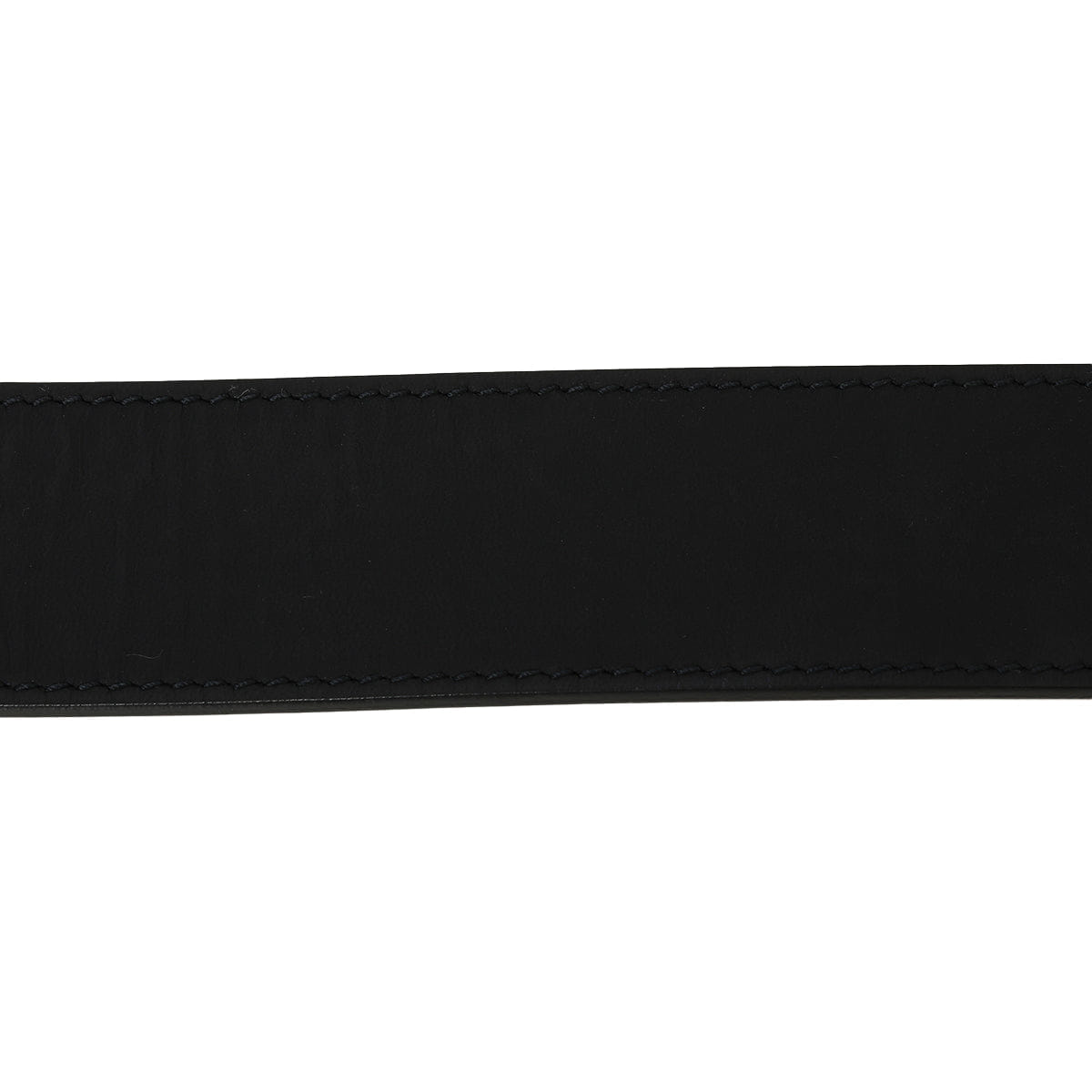 Gucci GG Twin Matte Black Waist Belt Size: 36"