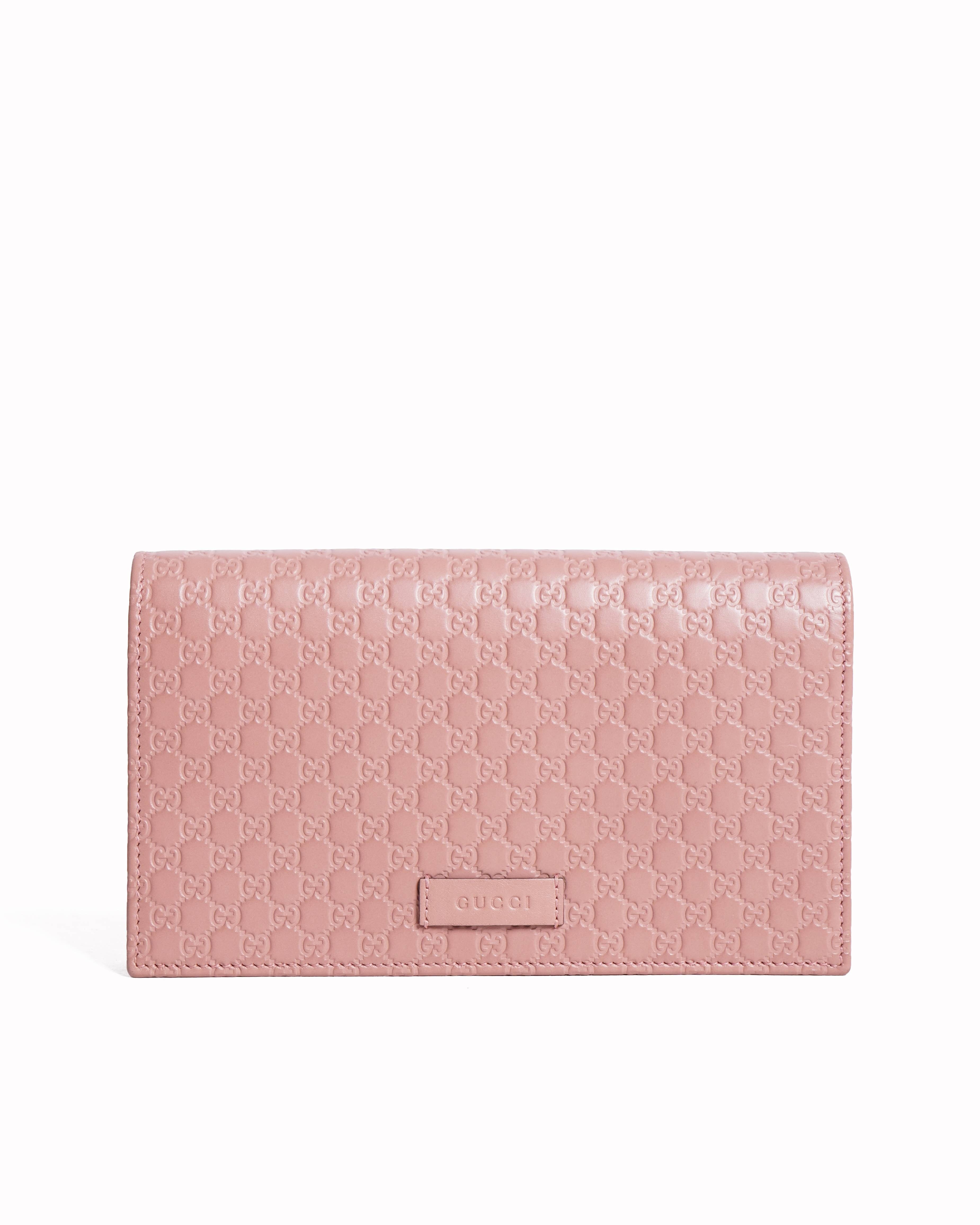 Gucci New Gucci Microguccissima Wallet On Strap